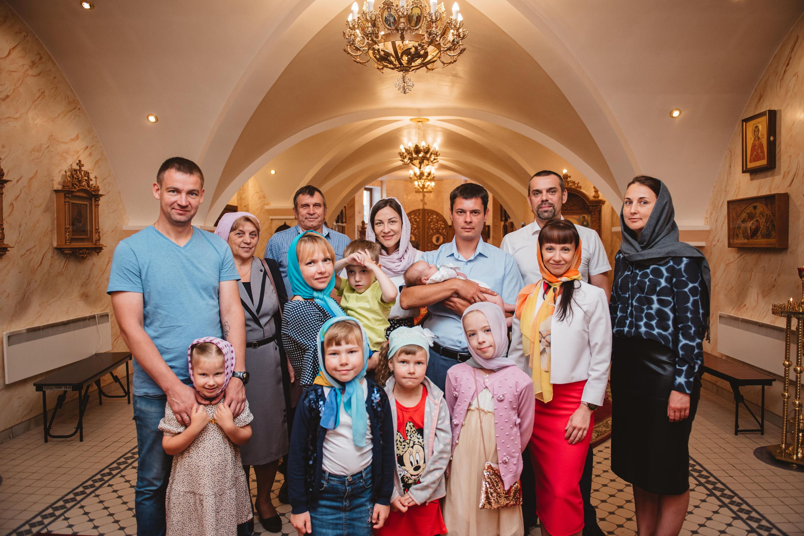 Крестины Владюши. Фотограф Алена Нормальная в Санкт-Петербурге