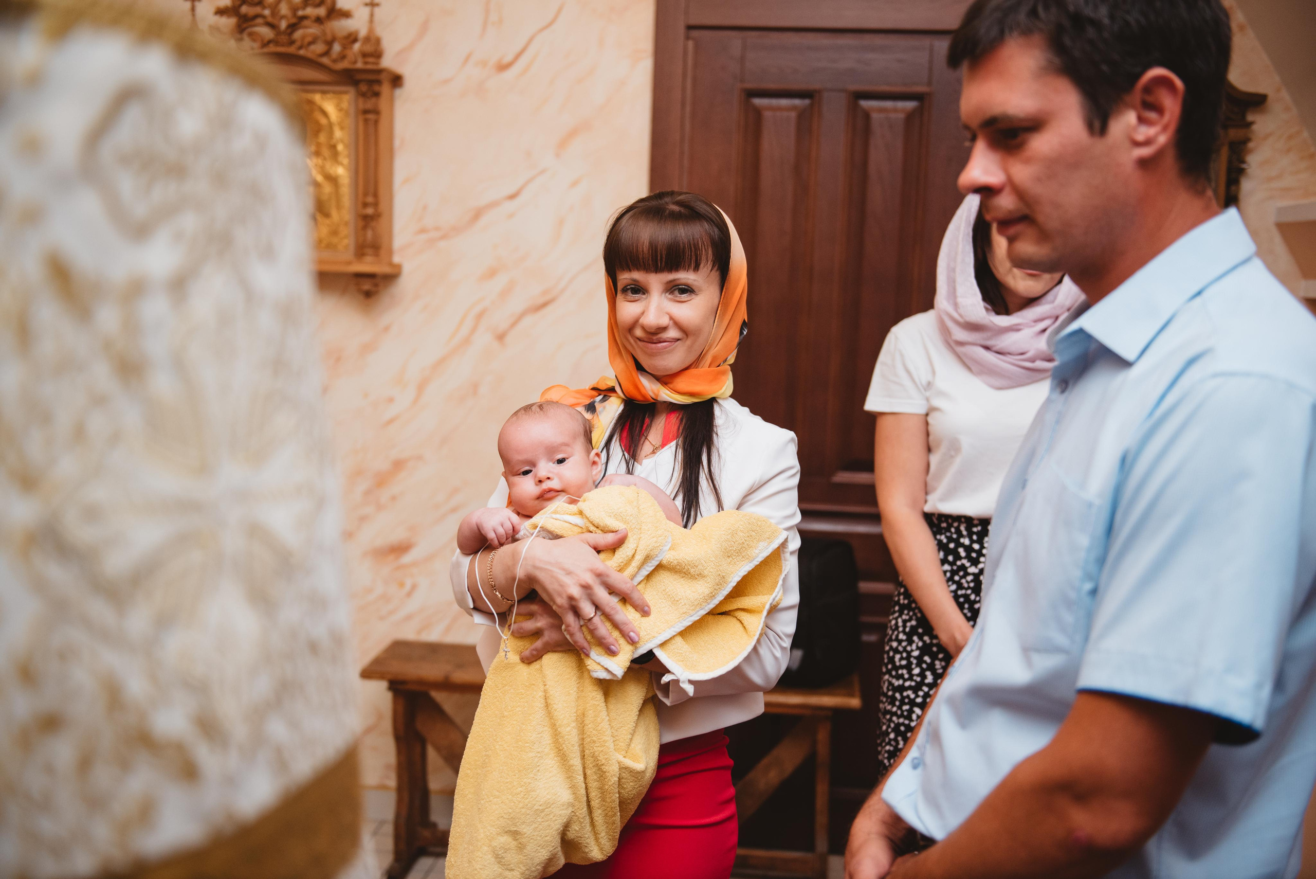 Крестины Владюши. Фотограф Алена Нормальная в Санкт-Петербурге