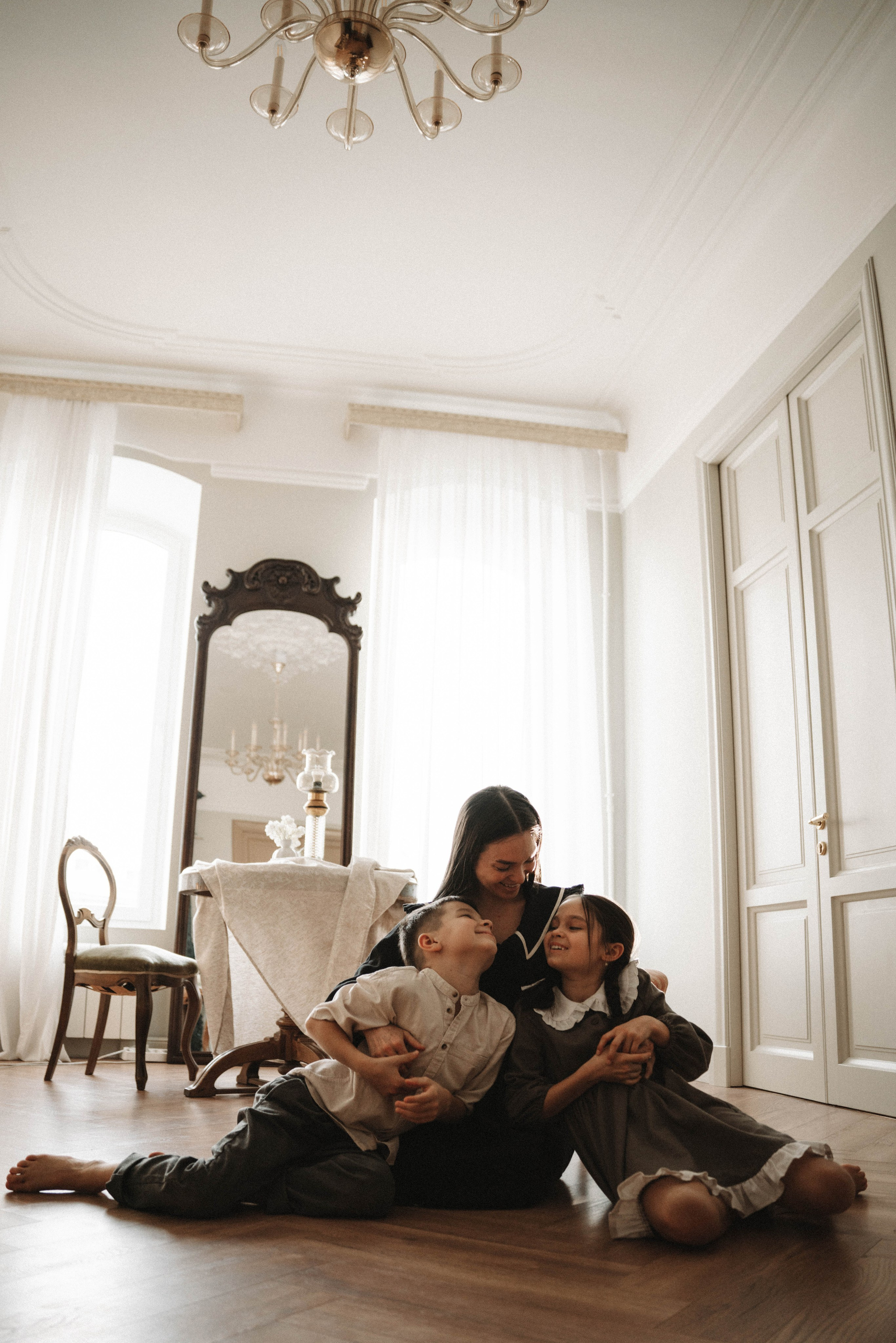 Рената, Серёжа и Мила. Фотосессия в Санкт-Петербурге