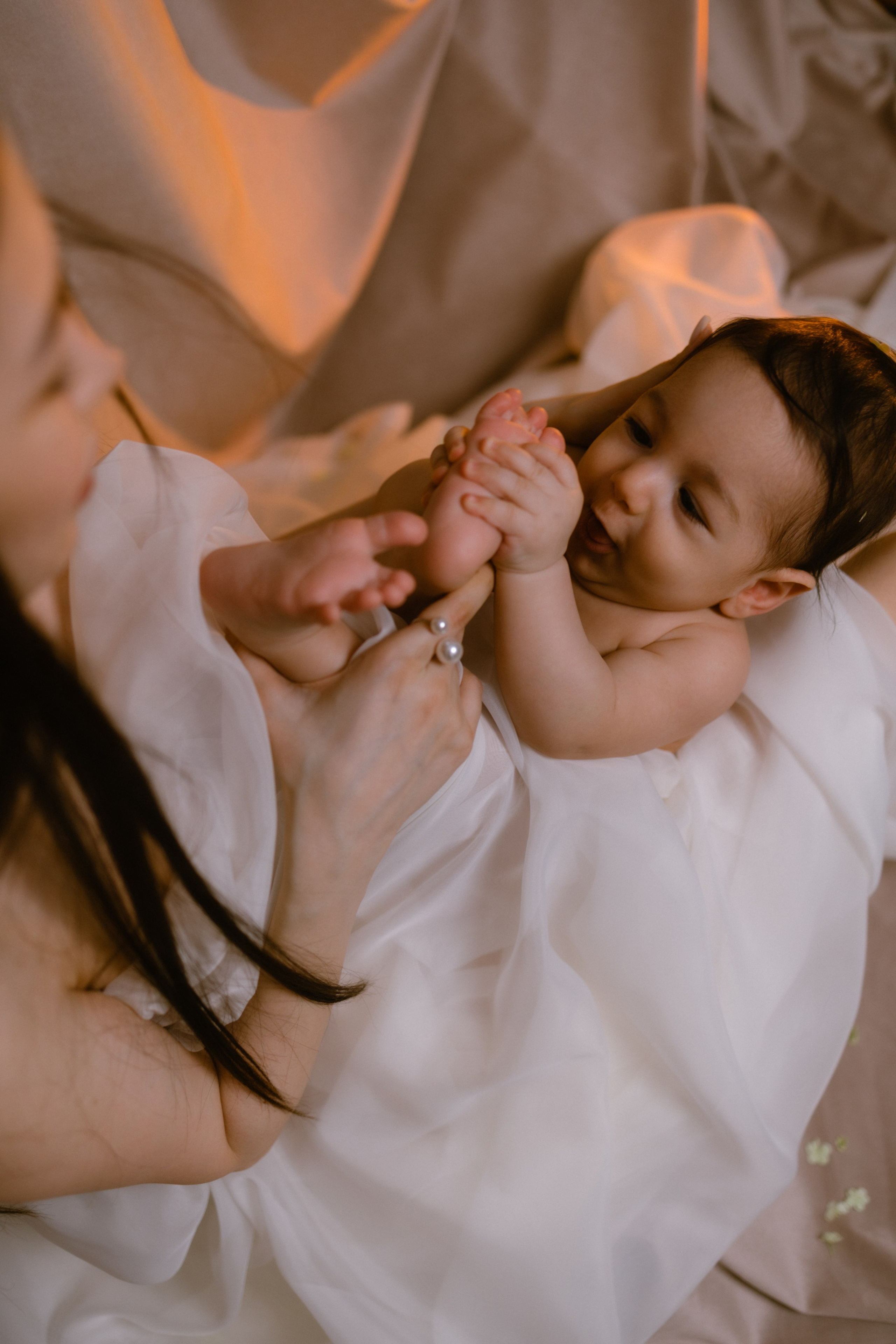 Вера и Арон, мама с малышом. Семейный и свадебный фотограф в Самаре Анастасия Воропаева