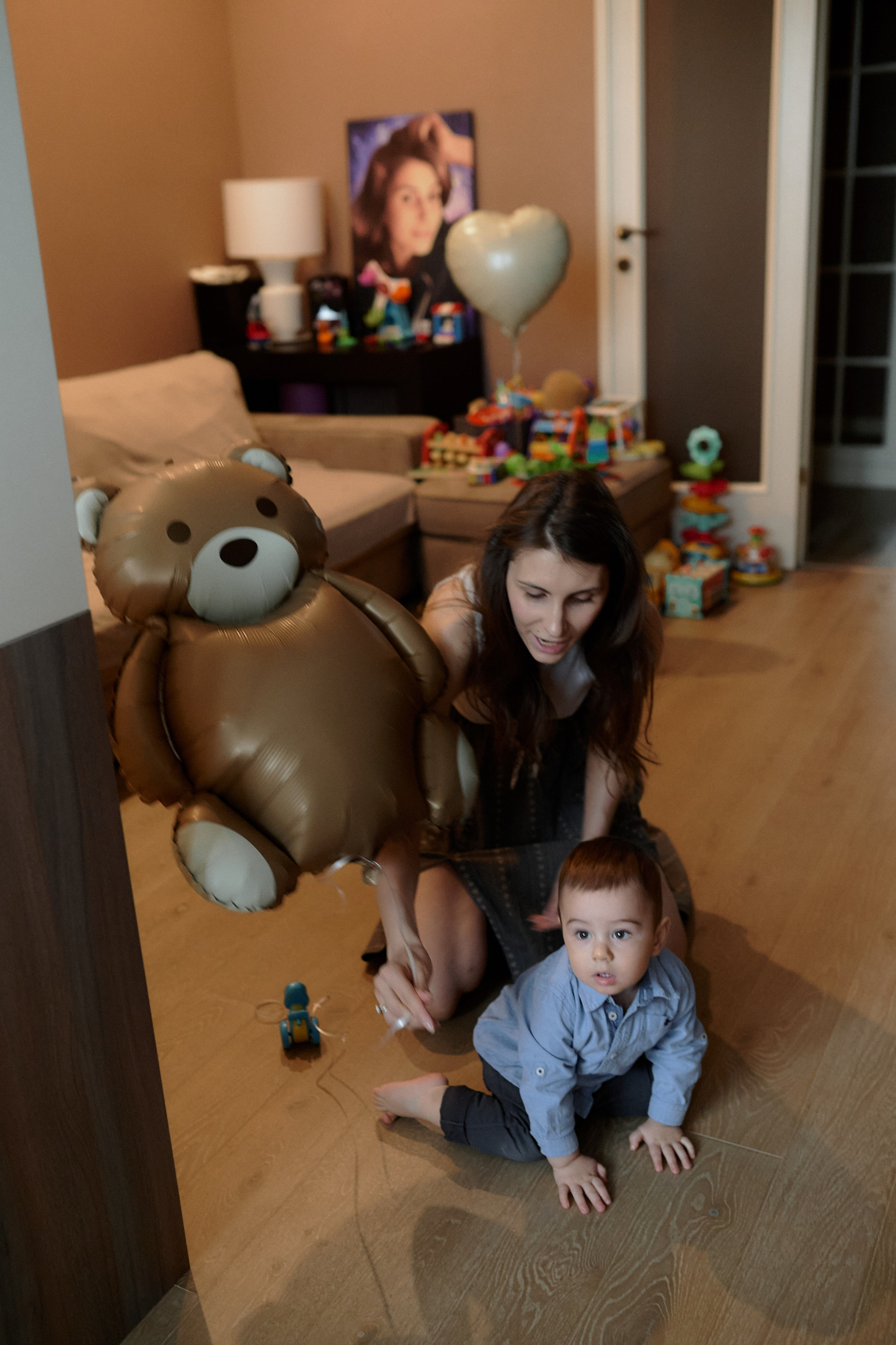 Мише годик (домашнее). Семейный и свадебный lifestyle-фотограф в Москве Мария Петрова