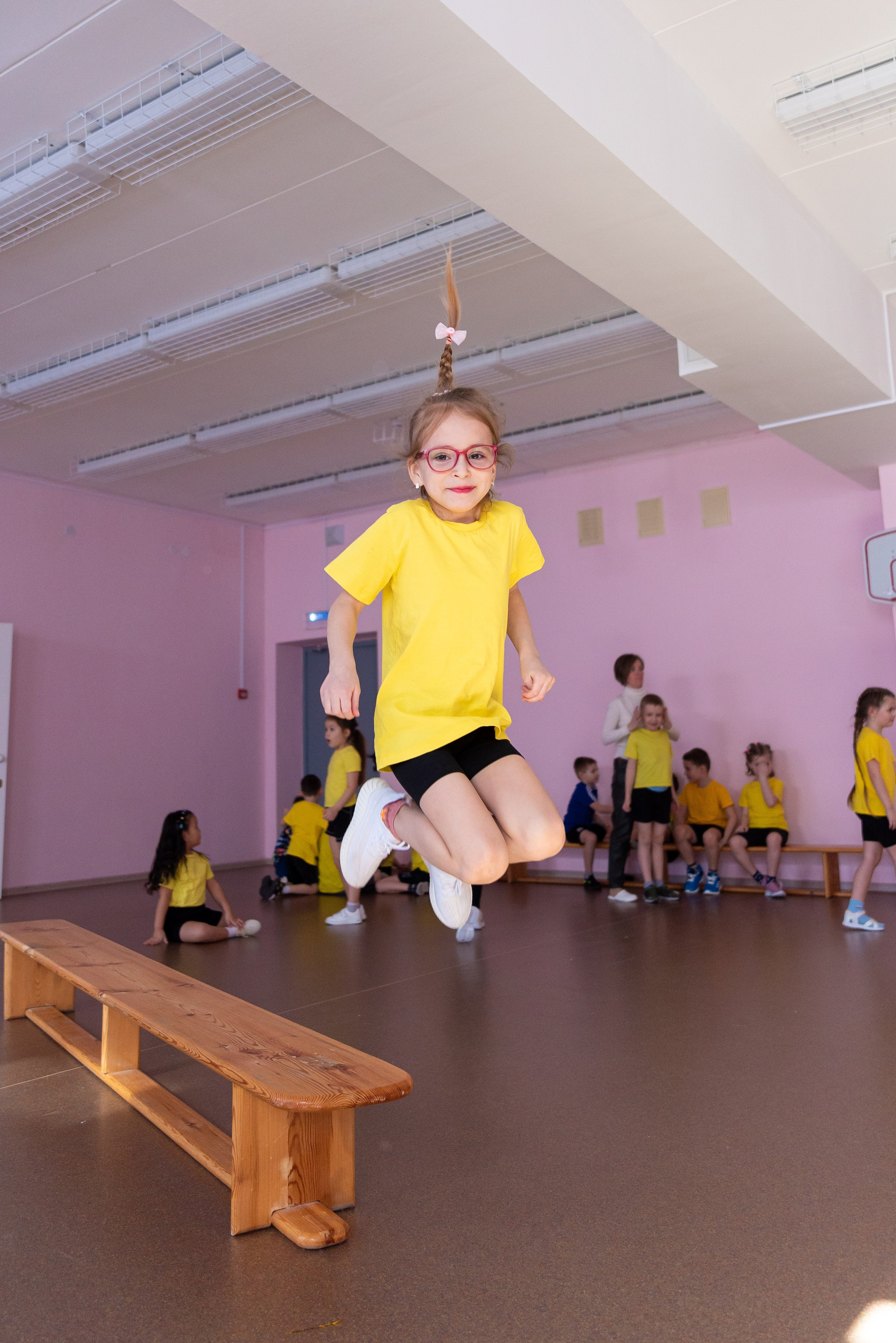 Фотосъёмка занятий физкультурой. Детский фотограф в Екатеринбурге и Берёзовском Евгений Кондаков