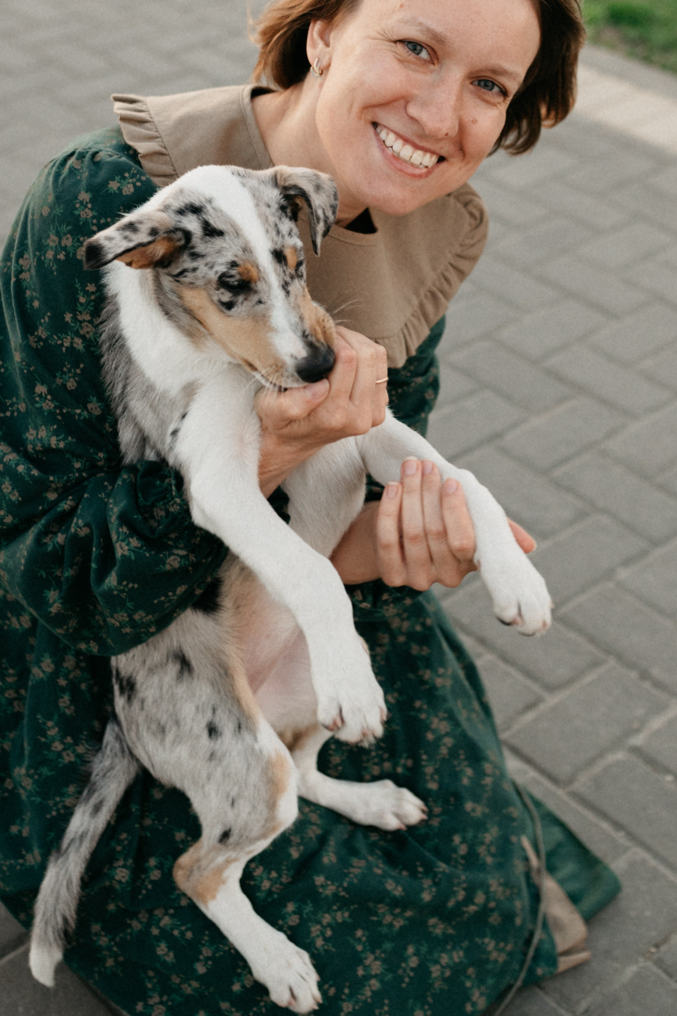 Таня и её пушистые друзья. Фотограф анималист в Москве Ольга Агушева