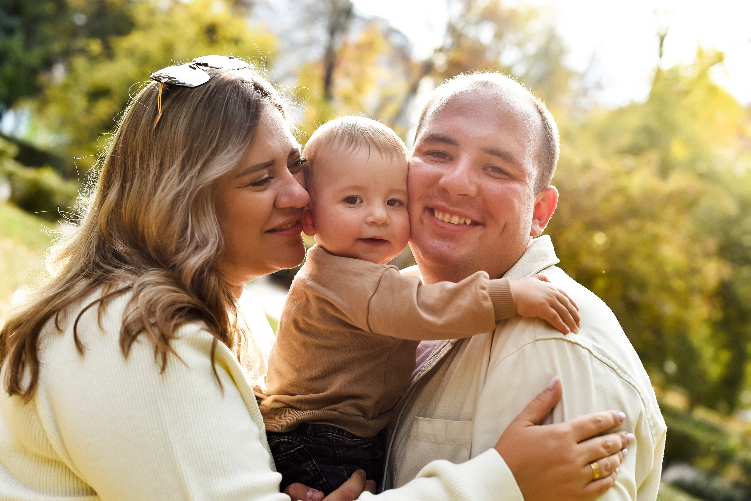 Семья Дмитрий, Настенька и Мирон