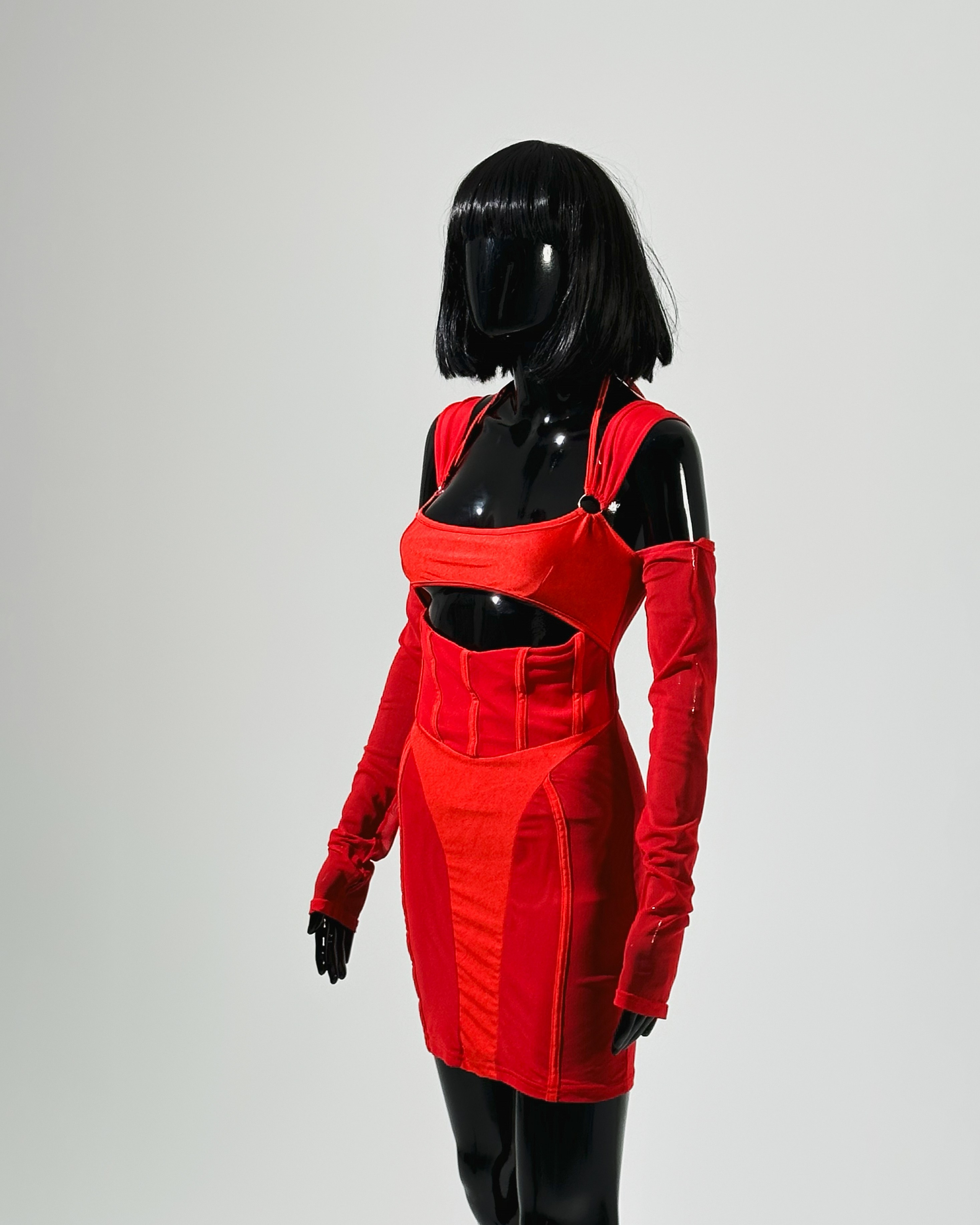 Облегающее платье мини  500 руб/час Размер S, M | Залоговая стоимость - 2500 руб 