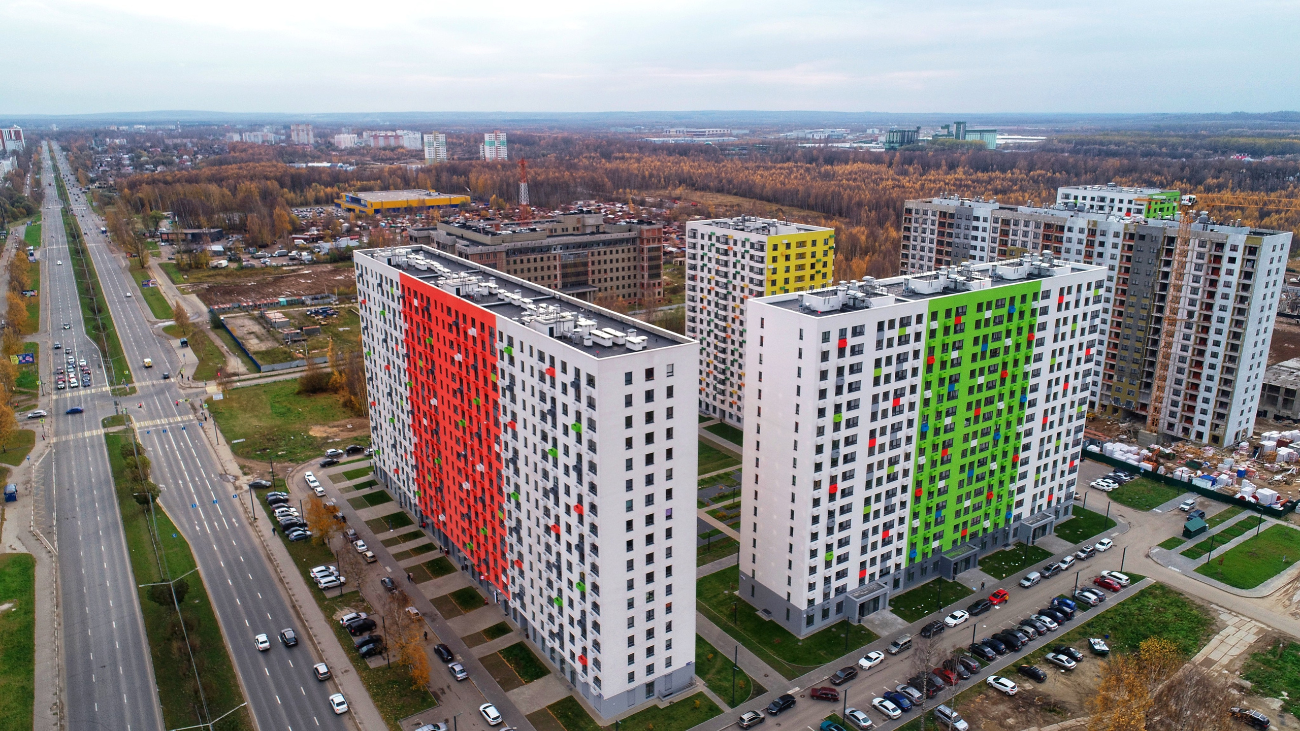 Аэросъёмка в Ярославле дрон квадрокоптер — портфолио Грибов Медиа. Фото и видеосъёмка в Ярославле | Грибов Медиа контент студия  — от 2500 ₽/час