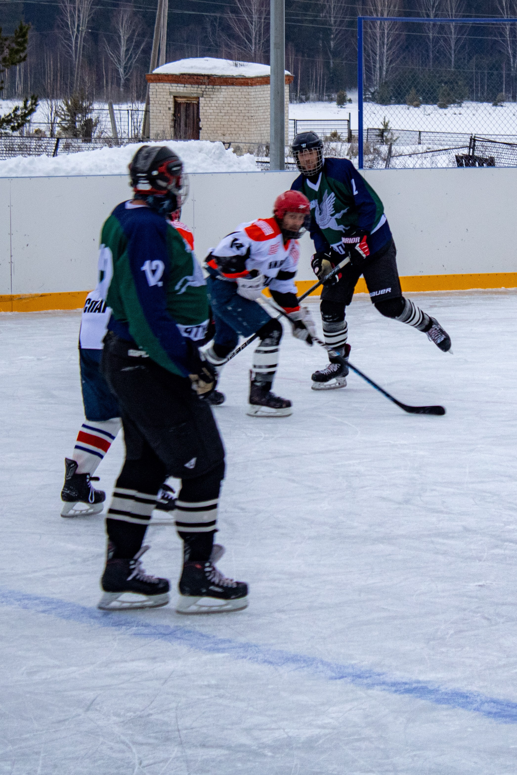 Хоккей г.п Атиг-г.Нижние Серги