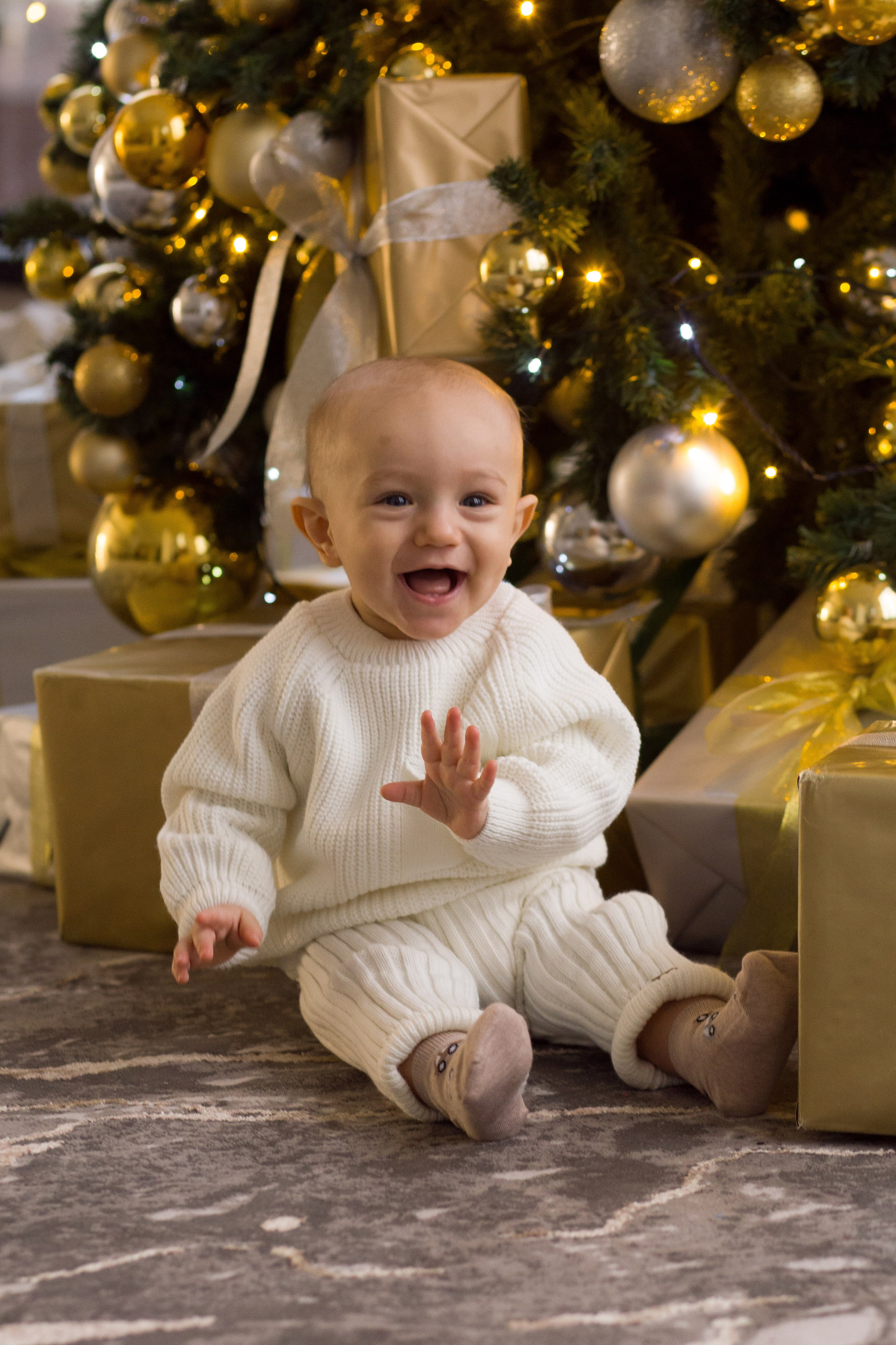 Первый Новый год Большого Человека. Фотограф Юлия Усольцева