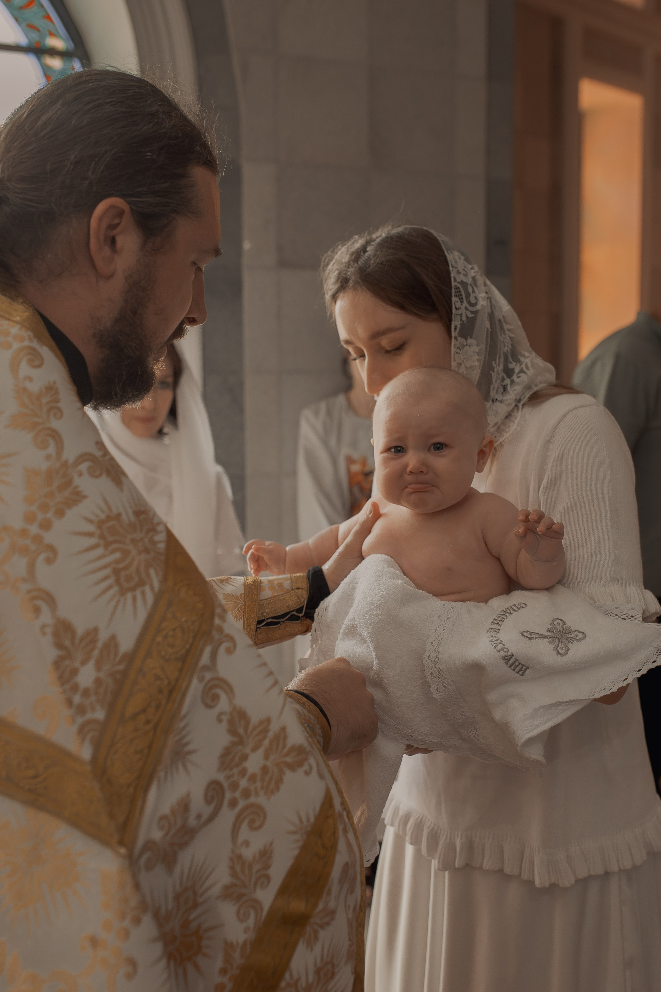Крещение Валерии. Фотограф на Крещение и Венчание в Ташкенте