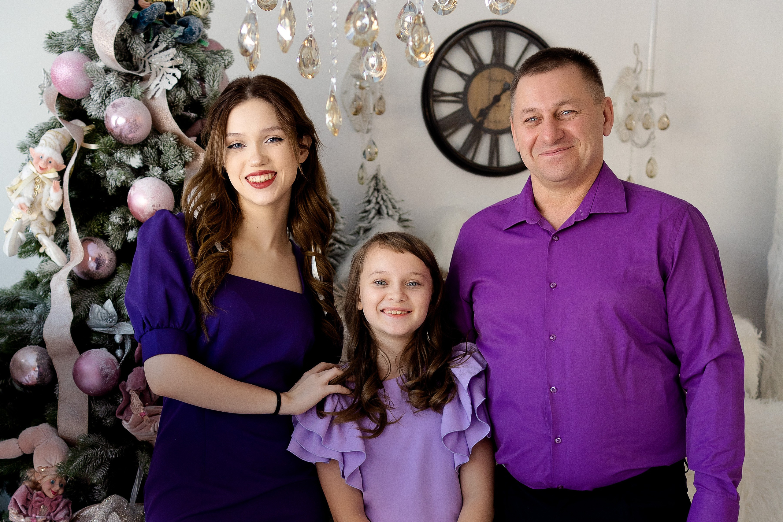 Семейная фотосессия в студии ZOOM. Семейный и детский фотограф в Москве Екатерина Офицерова