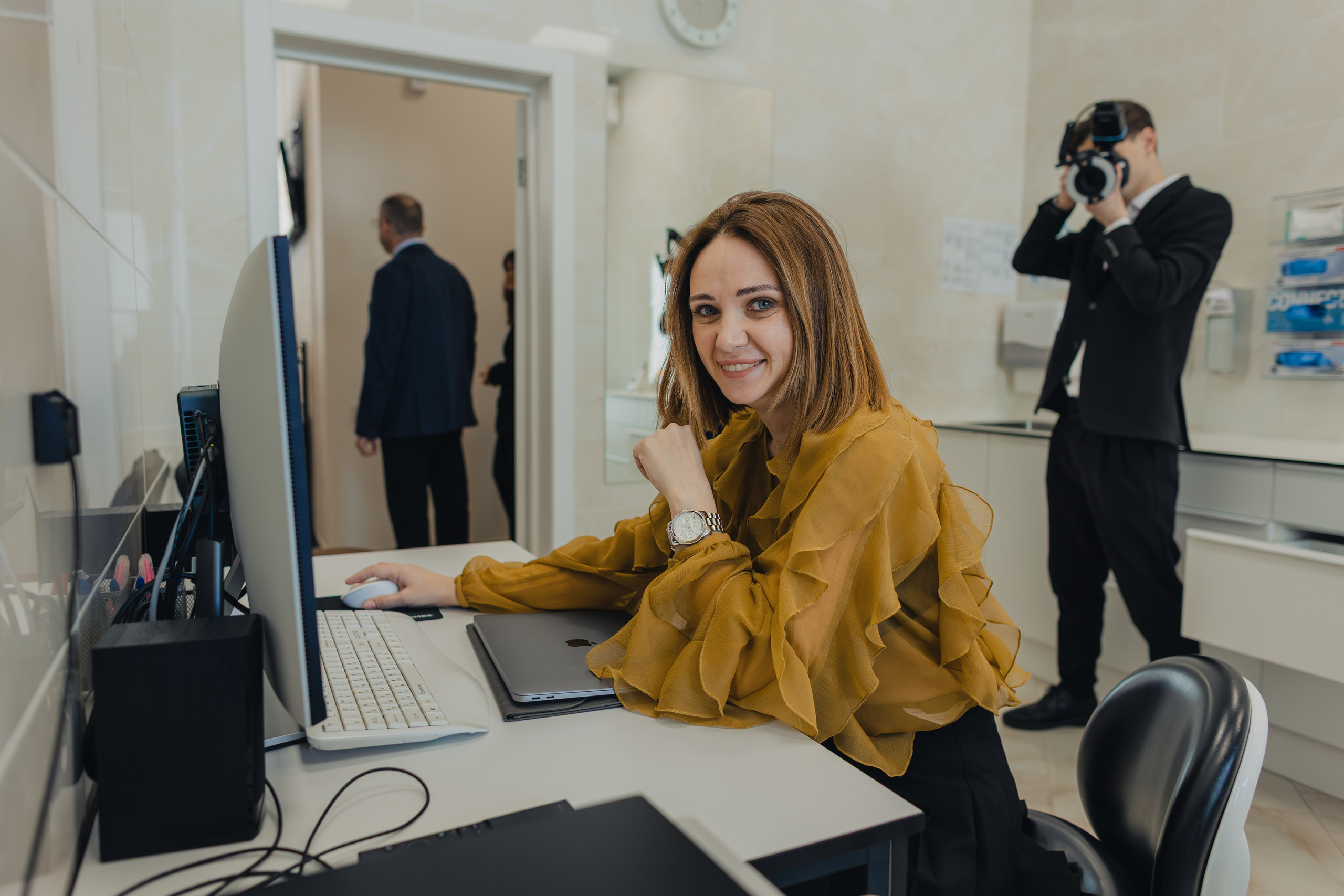 Репортаж с открытия стоматологии «Академия Улыбок». Фотограф Михеев Игорь в Ставрополе