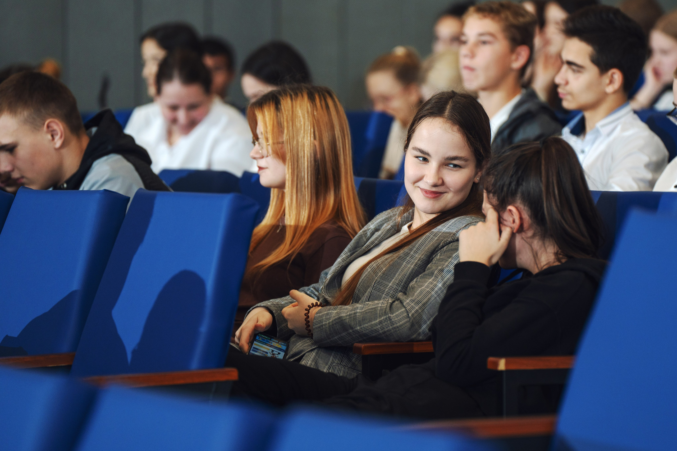 Лекция по киберспорту в школе № 2, п. Энем