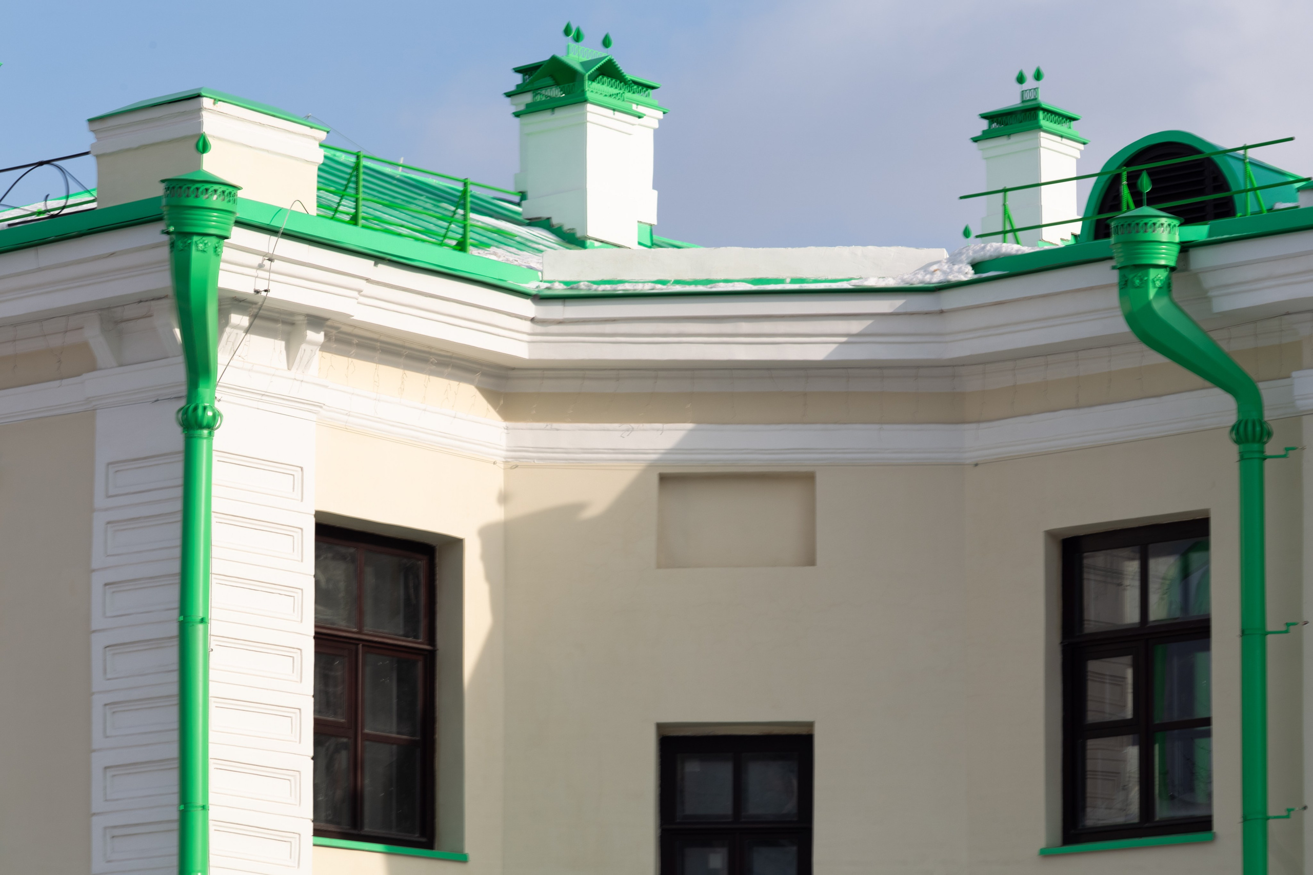 Отреставрированный «Дом Мясникова» на Вейнбаму, заказчик ООО «Гуриати». Интерьерный фотограф и ретушер в Красноярске Денис Антропов