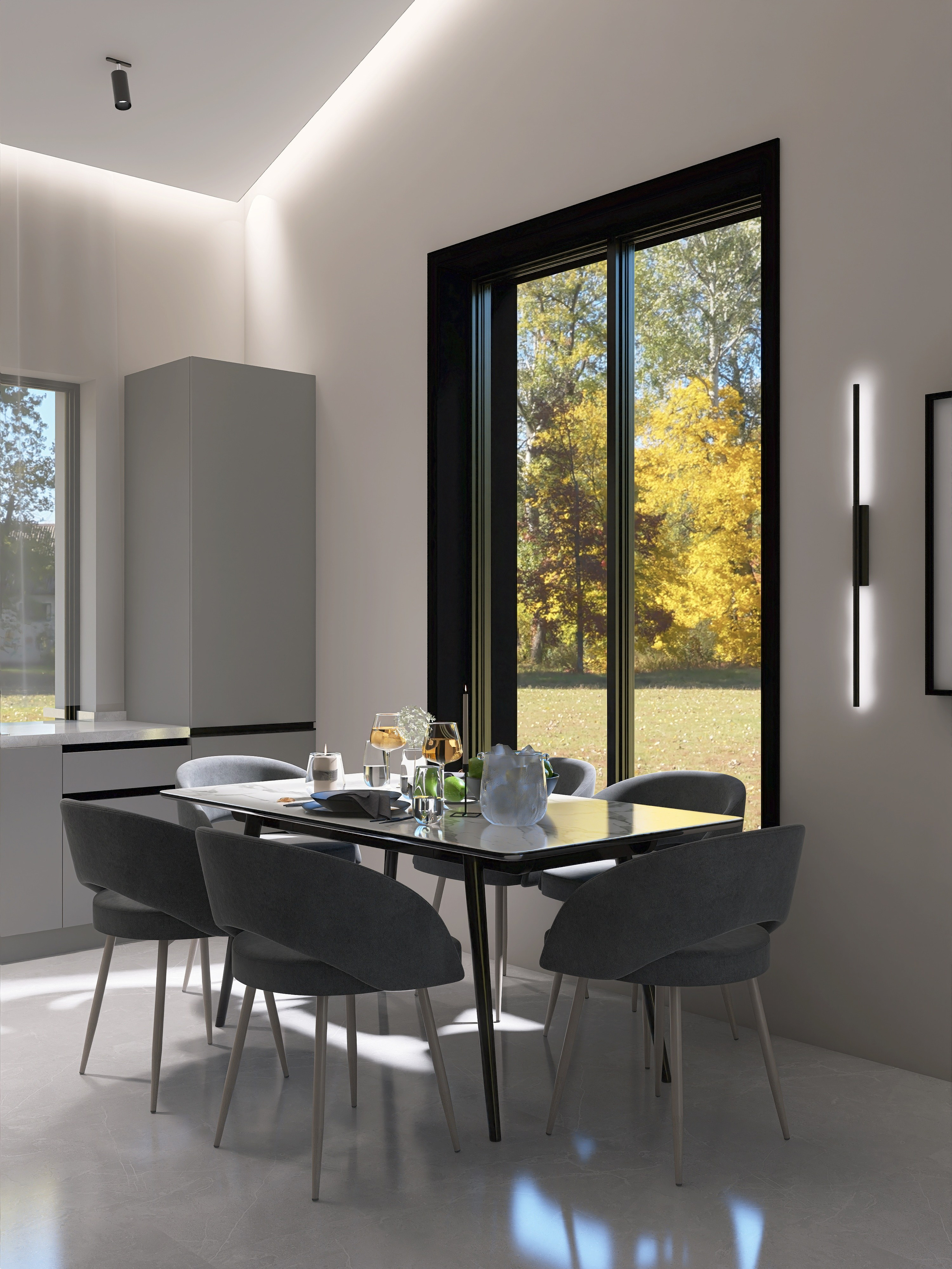 Загородный дом 145 м². Дизайнер интерьера Виктория Трунова. Дома, квартиры, офисы. Проекты любой сложности