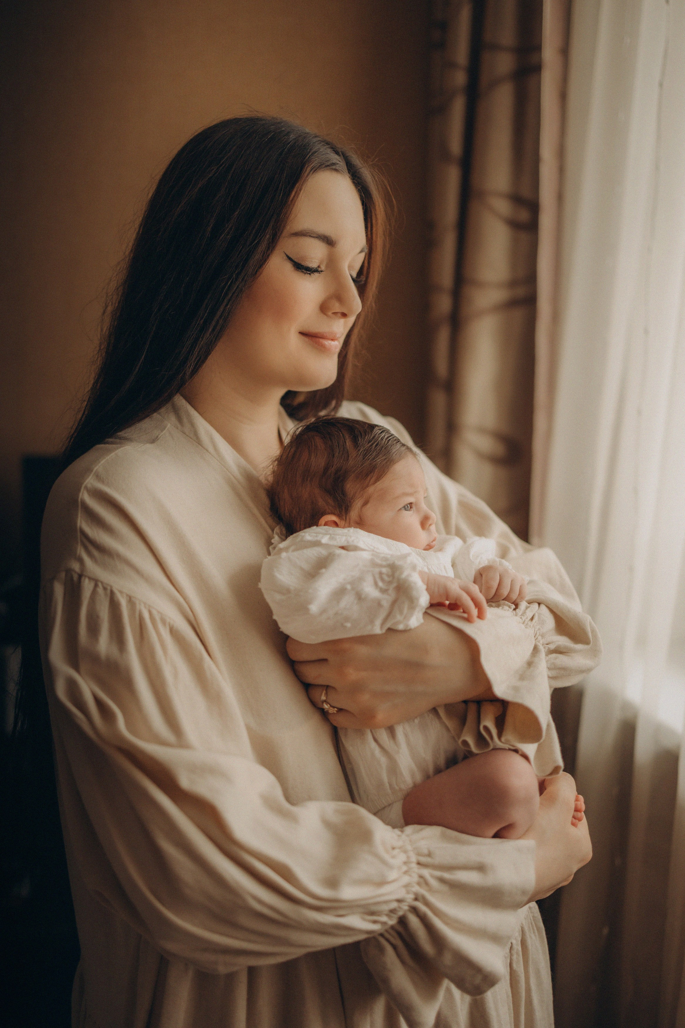 Полине 2 недельки. Семейный и детский фотограф, женский портрет Москва Светлана Мертикова
