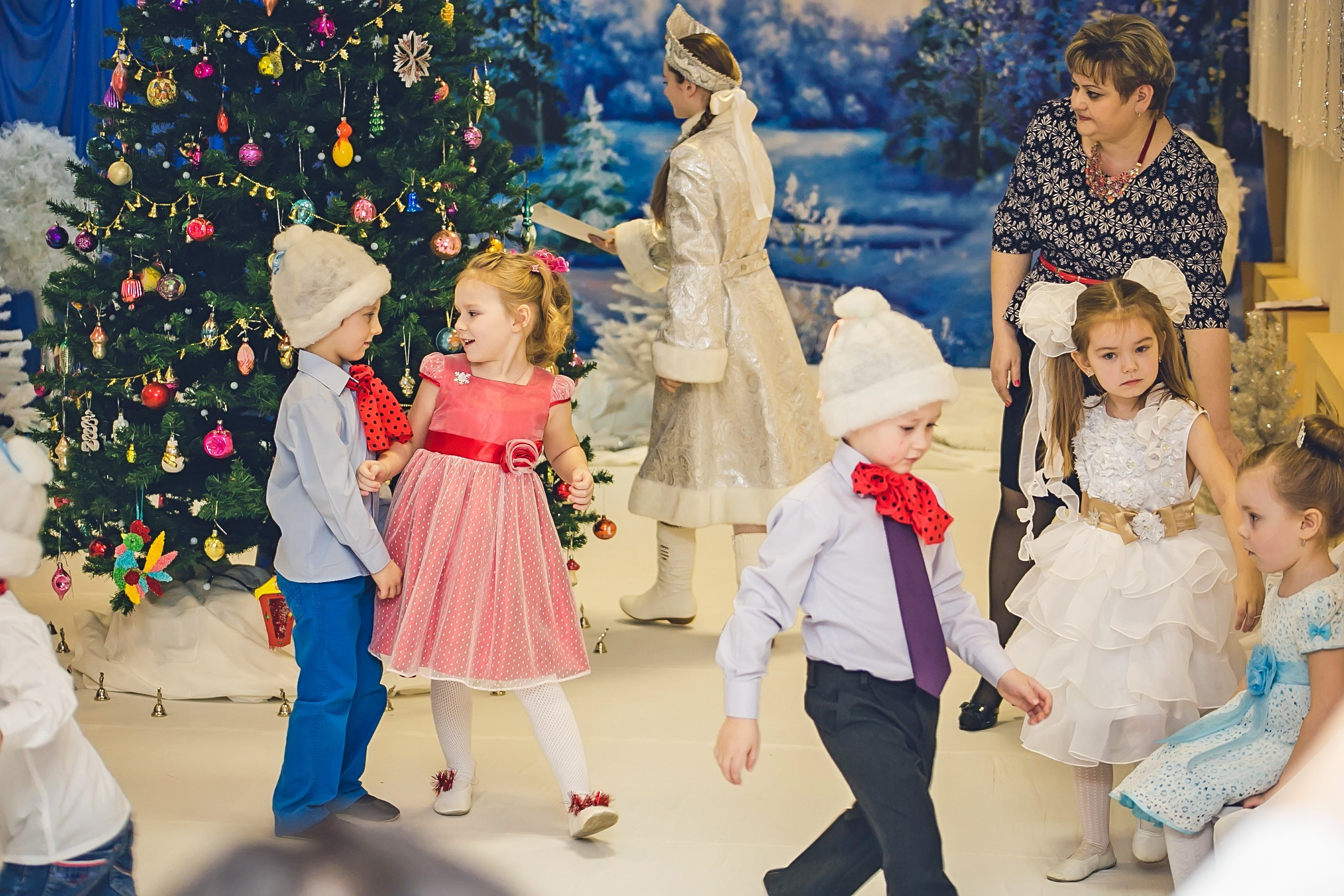 Новый год в саду. Семейный и детский фотограф в Нижнем Новгороде