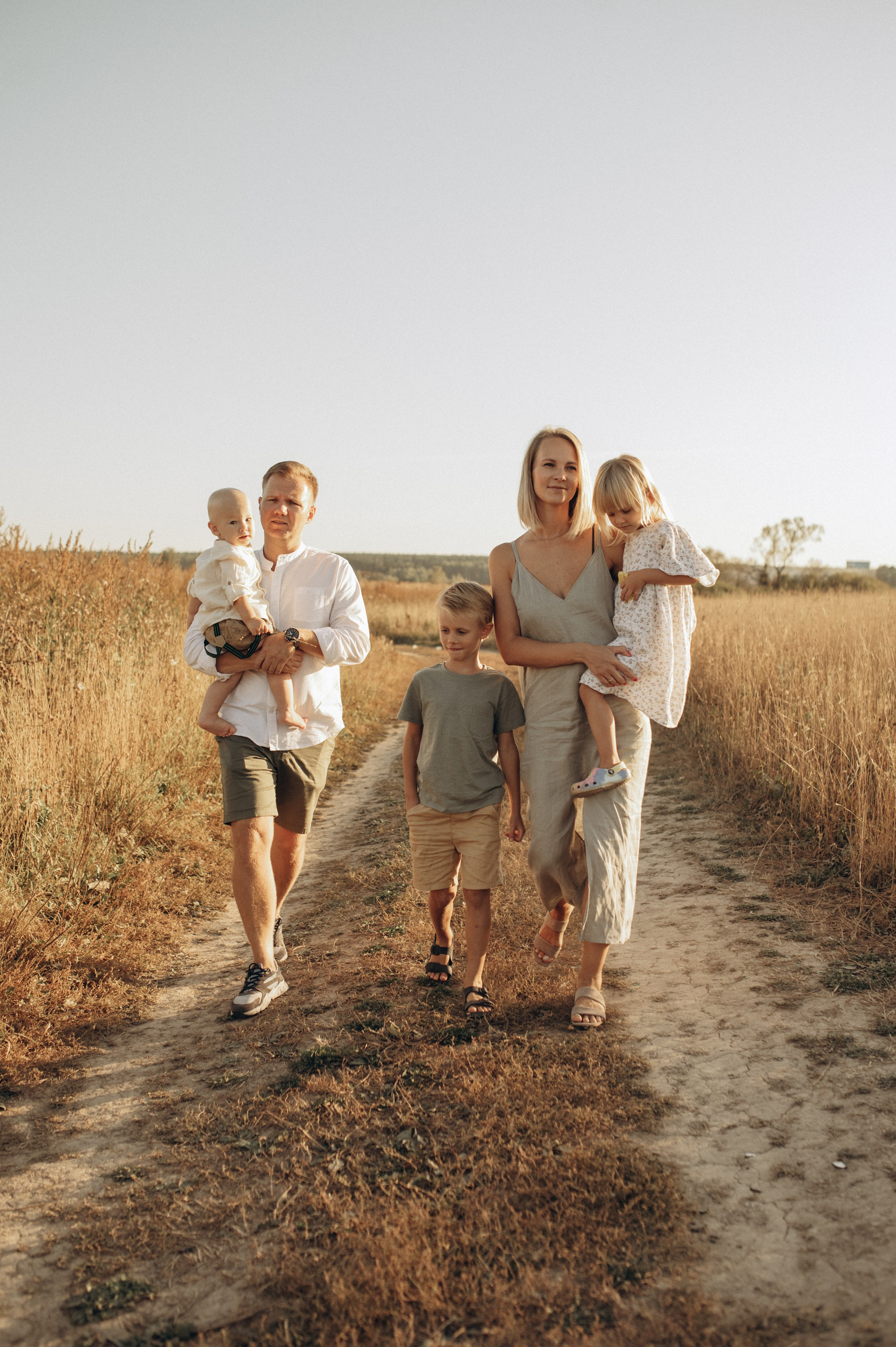 Егор, Оля, Лёва, Вера и Клим. Семейный фотограф МОСКВА/Королёв