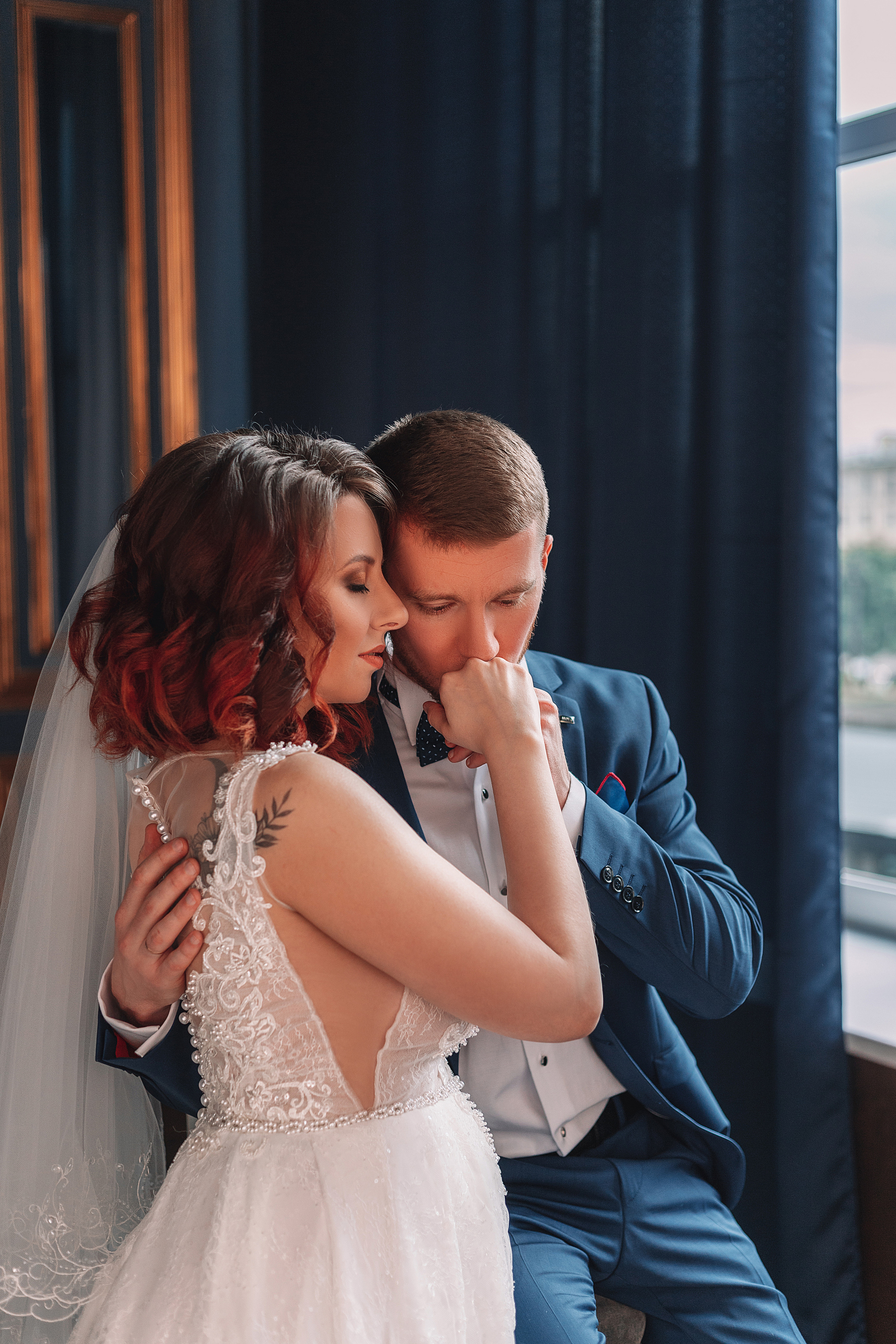 Serie de bodas en un estudio fotográfico. Fotógrafo en Buenos Aires