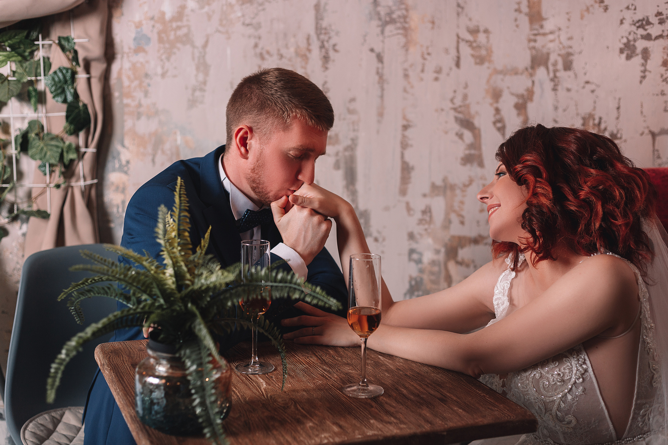 Serie de bodas en un estudio fotográfico. Fotógrafo en Buenos Aires