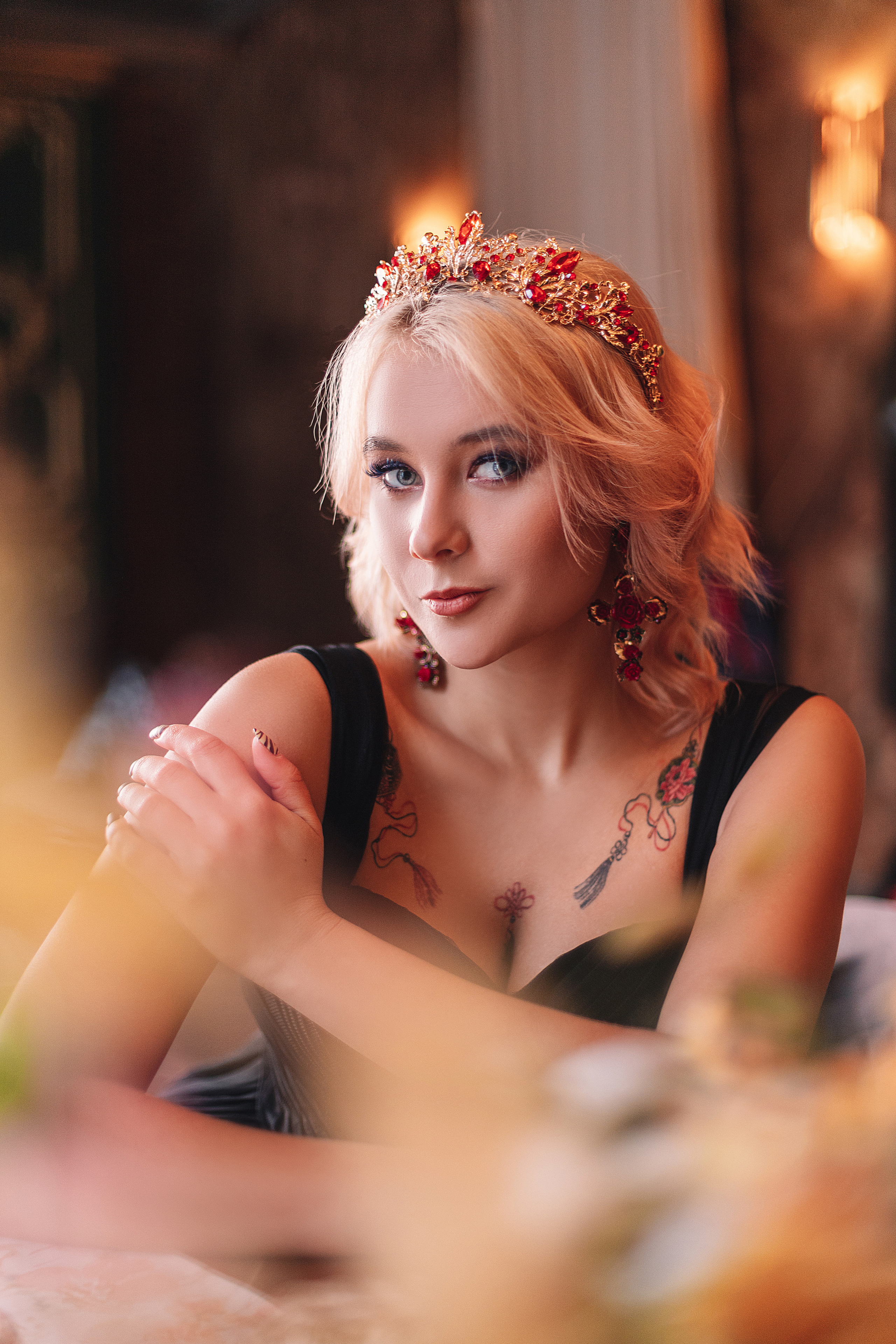 Портретная съёмка, лицо крупным планом, бьюти съёмка.