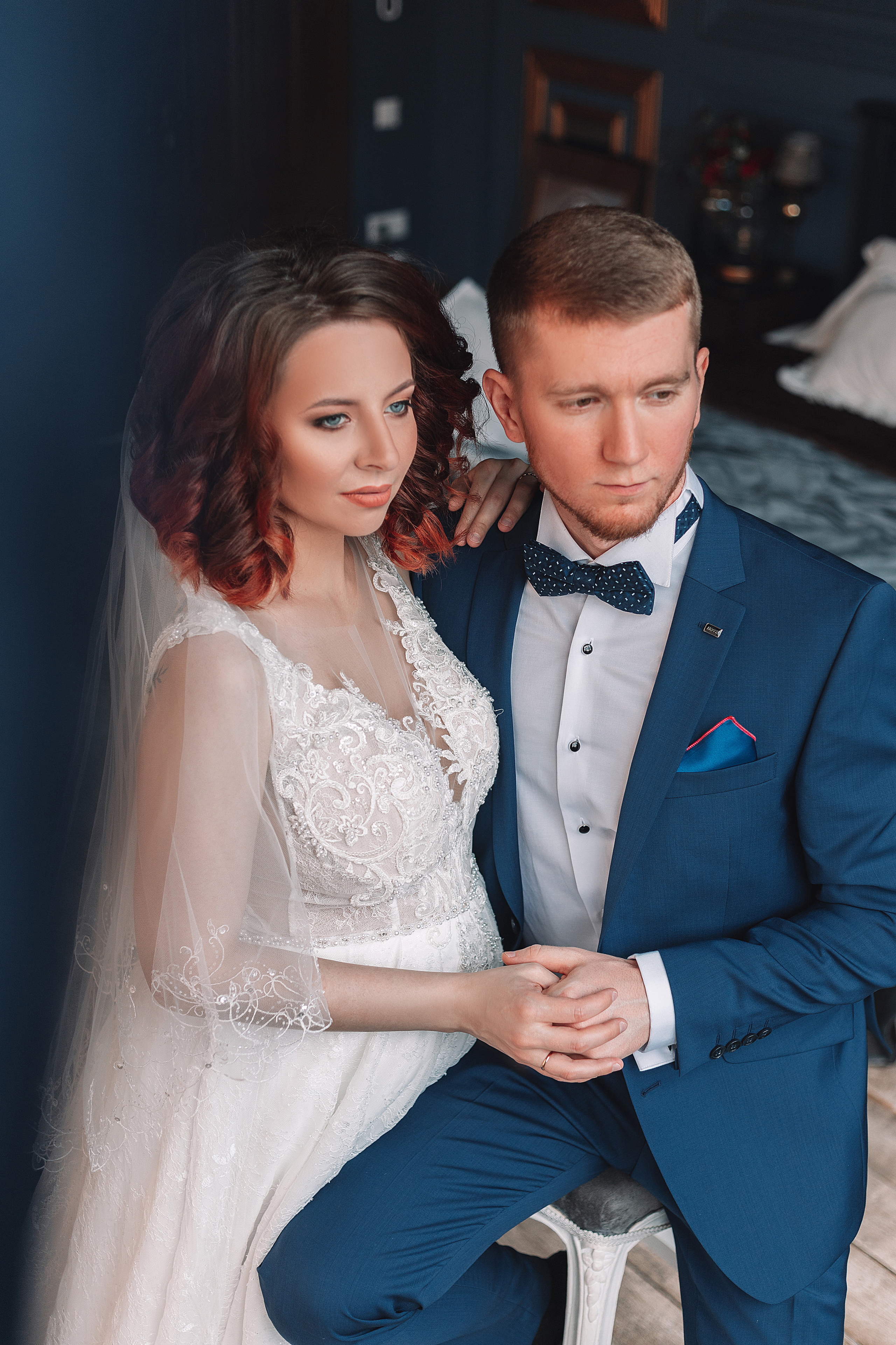 Serie de bodas en un estudio fotográfico. Fotógrafo en Buenos Aires