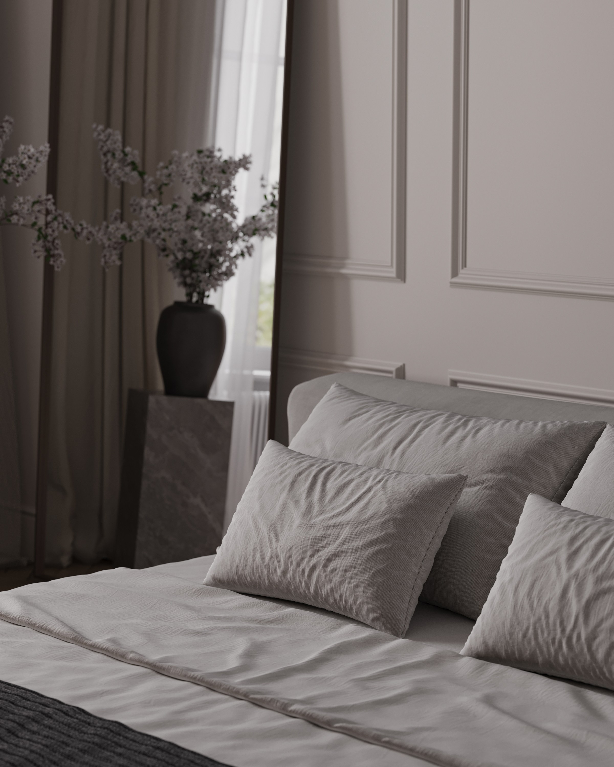 Спальня. 3D визуализатор интерьеров