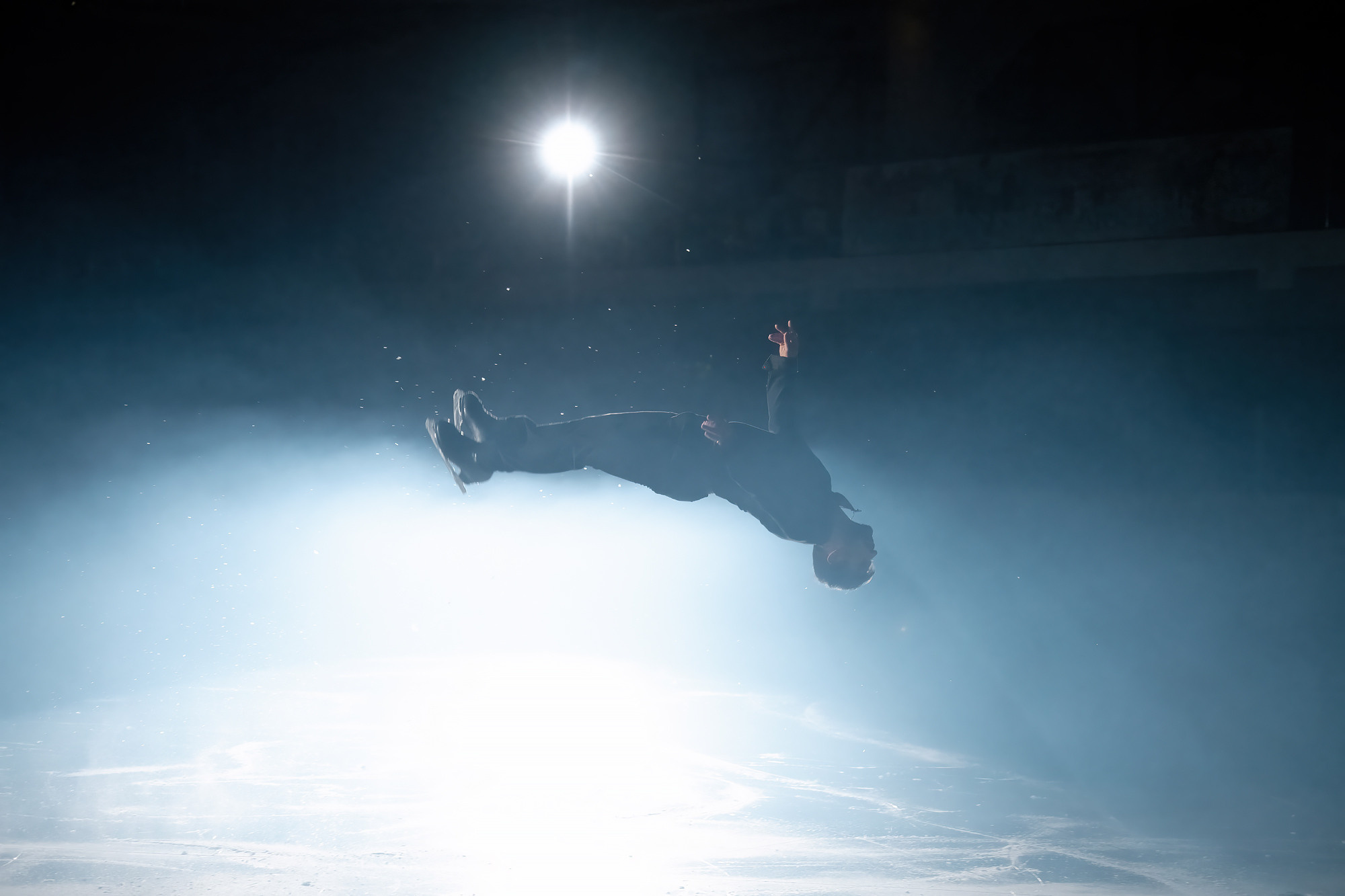 На льду, ледовое шоу, спортивный фотограф, прыжок на льду
