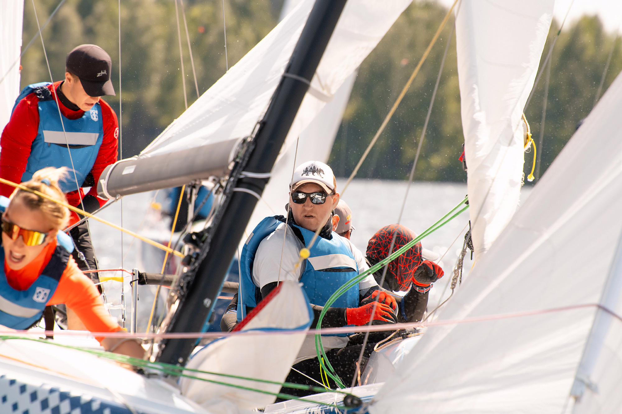Парусная регата, спортивный фотограф, фотограф на регату