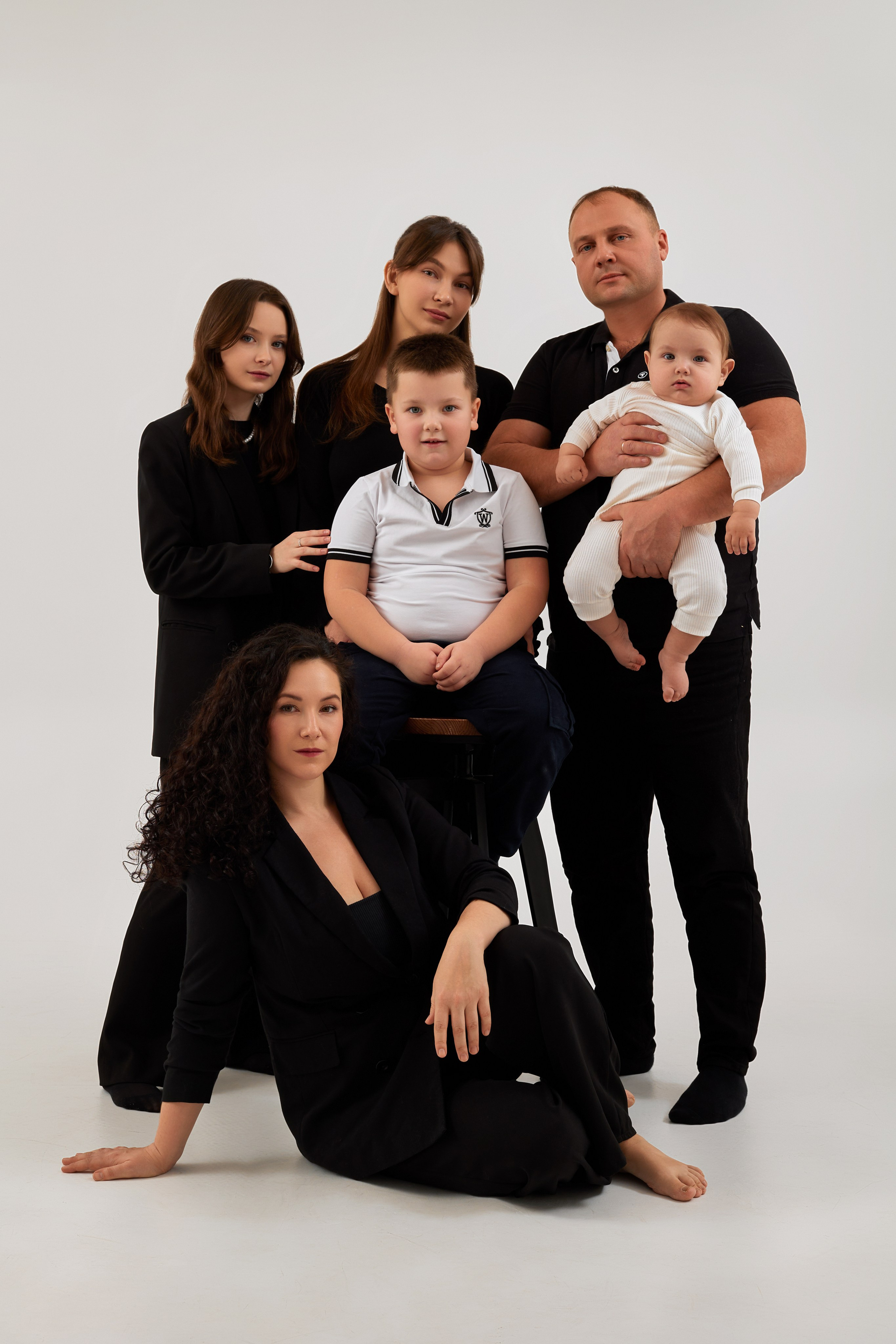 Семейные. Фотограф в стиле минимализм Тюмень