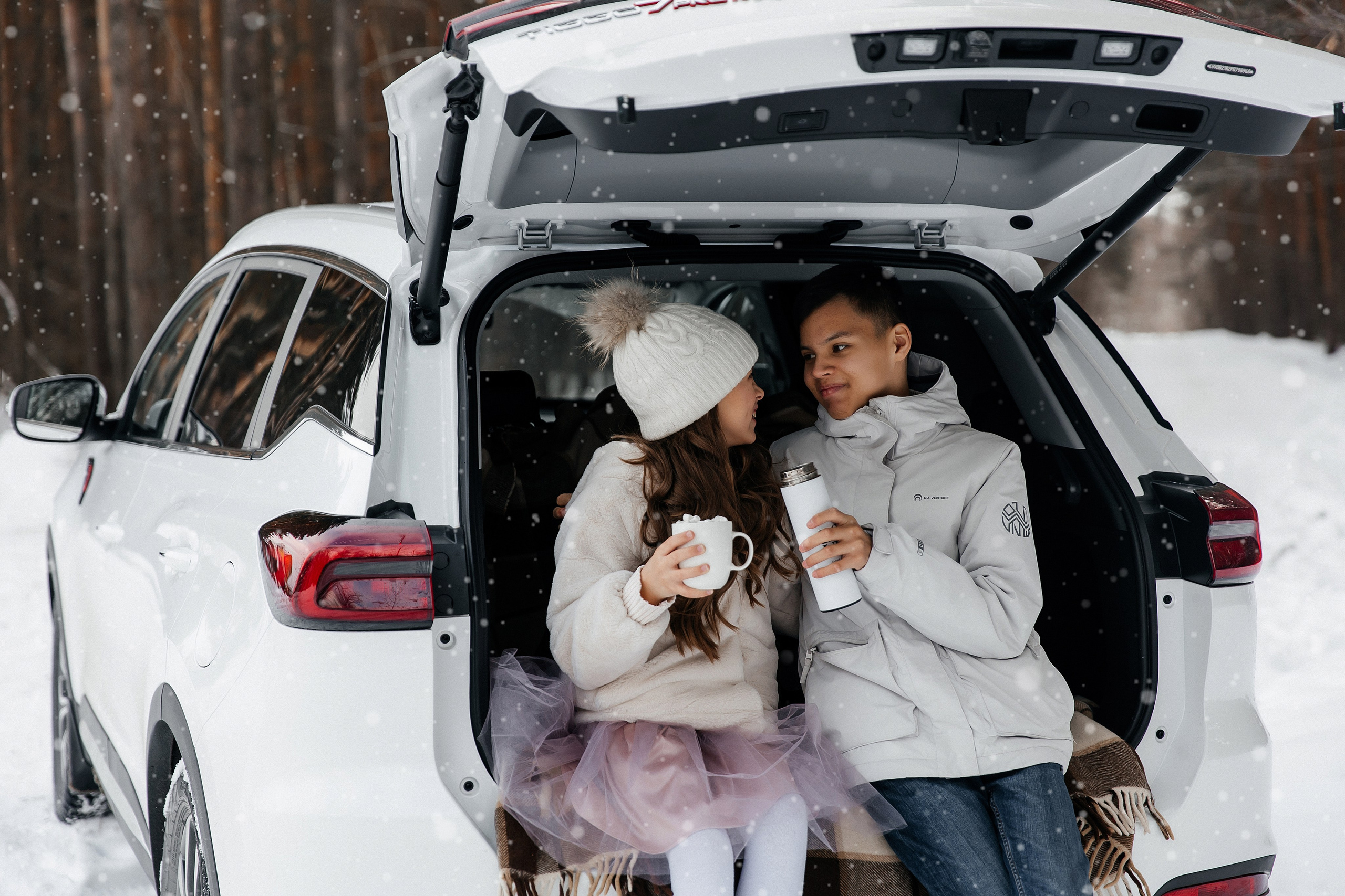 Зимняя прогулка. Свадебный и семейный фотограф у Уфе Евгения Сазонова