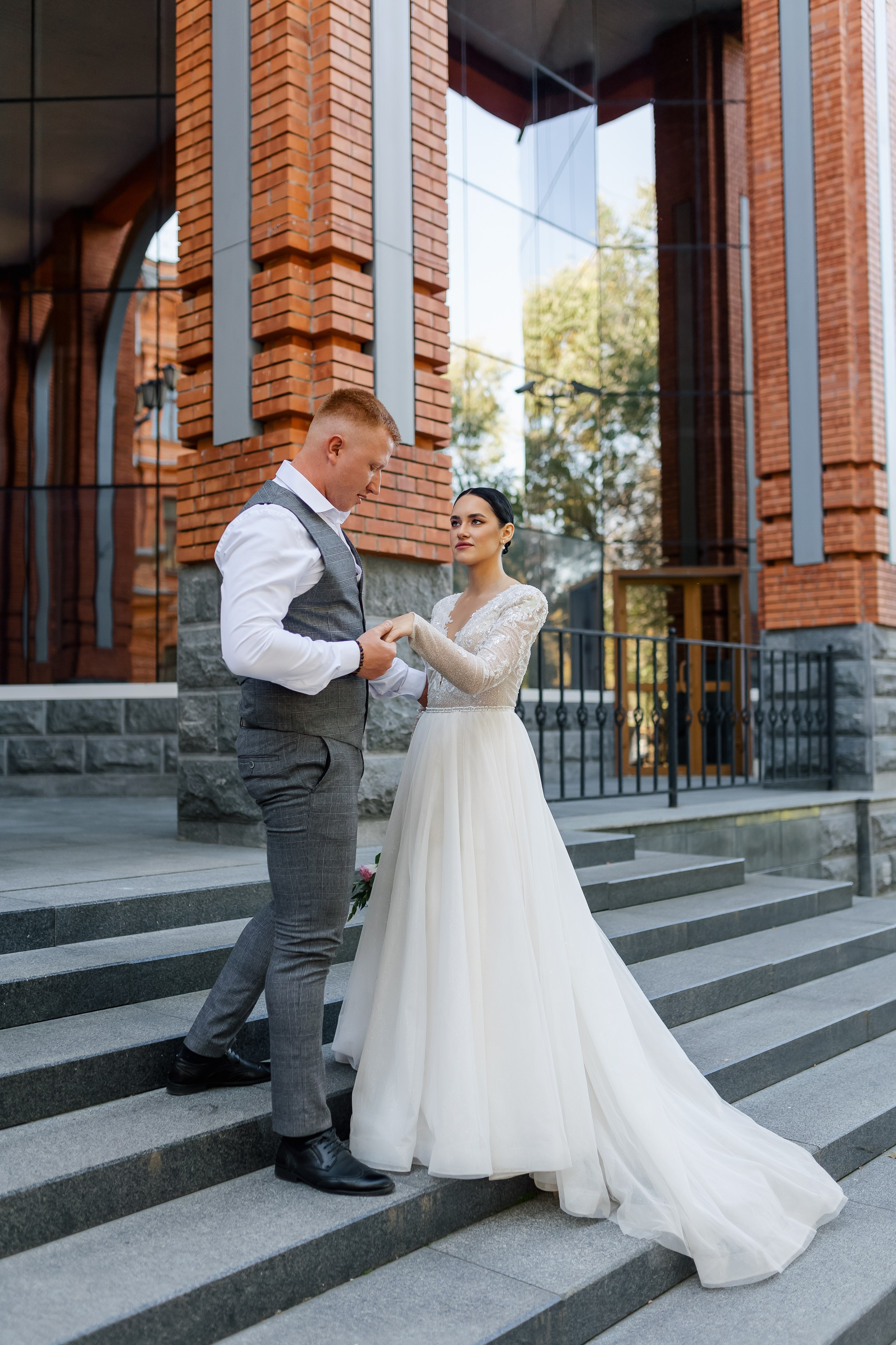 Степан и Алина. Красивая осенняя прогулка. Свадебный фотограф в Хабаровске