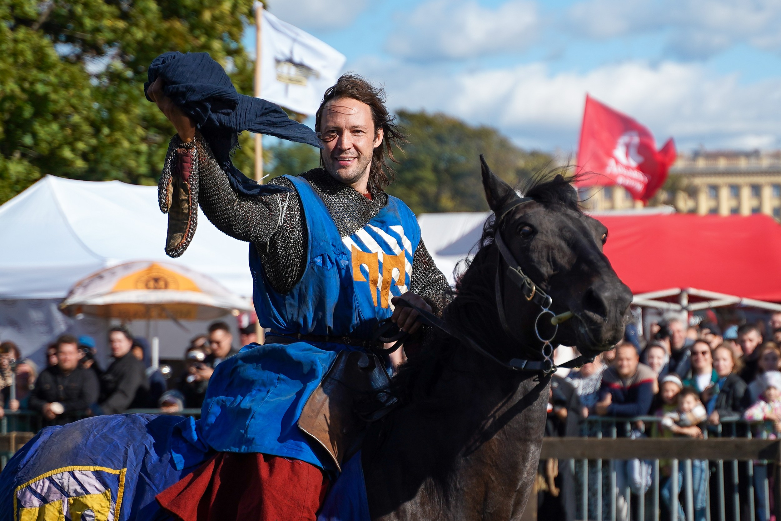Рыцарский турнир в рамках фестиваля «Битва на Неве» Санкт-Петербург 2024 г. Фотограф-анималист, портретный фотограф в Чебоксарах Мария Садыкова