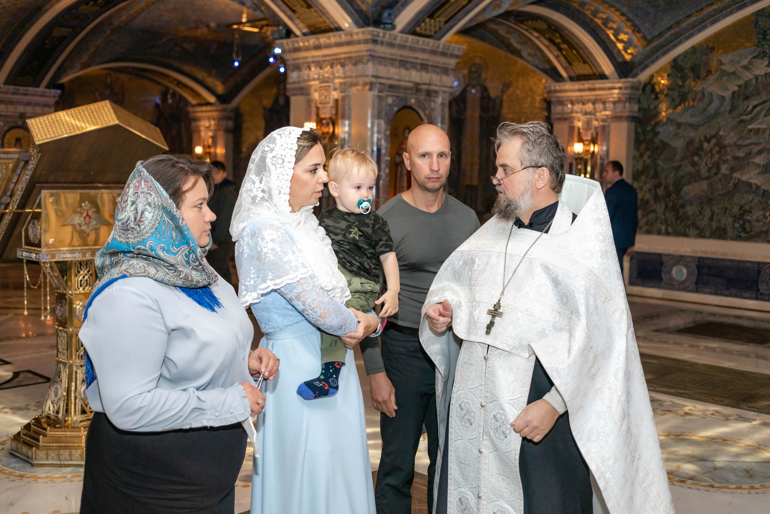 Крещения Дмитрия. Фотограф Алина Гашникова