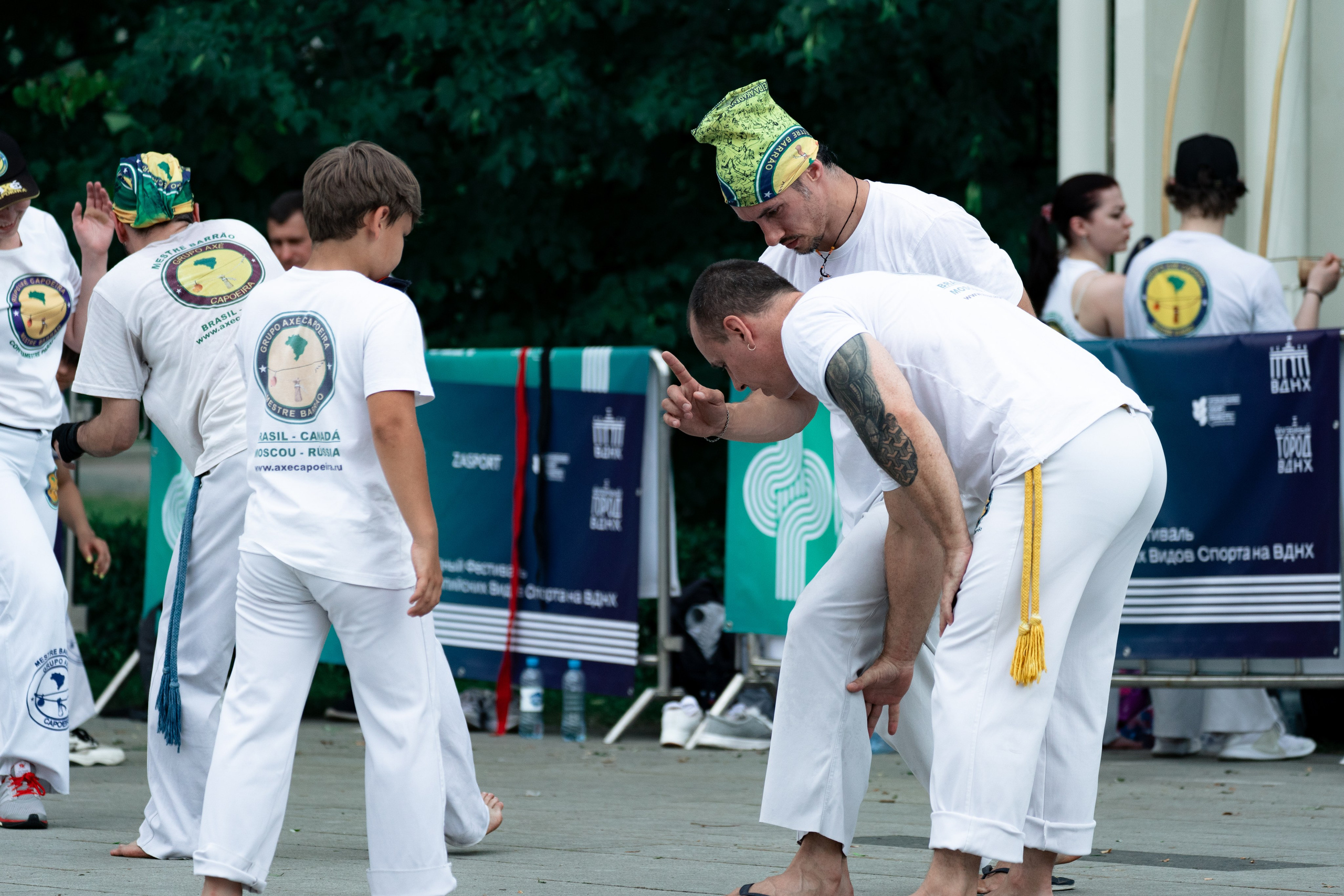 Открытый класс AXE Capoeira на фестивале неолимписких видов спорта на ВДНХ 2025 г:. Фотограф в Москве Ткаченко Владимир