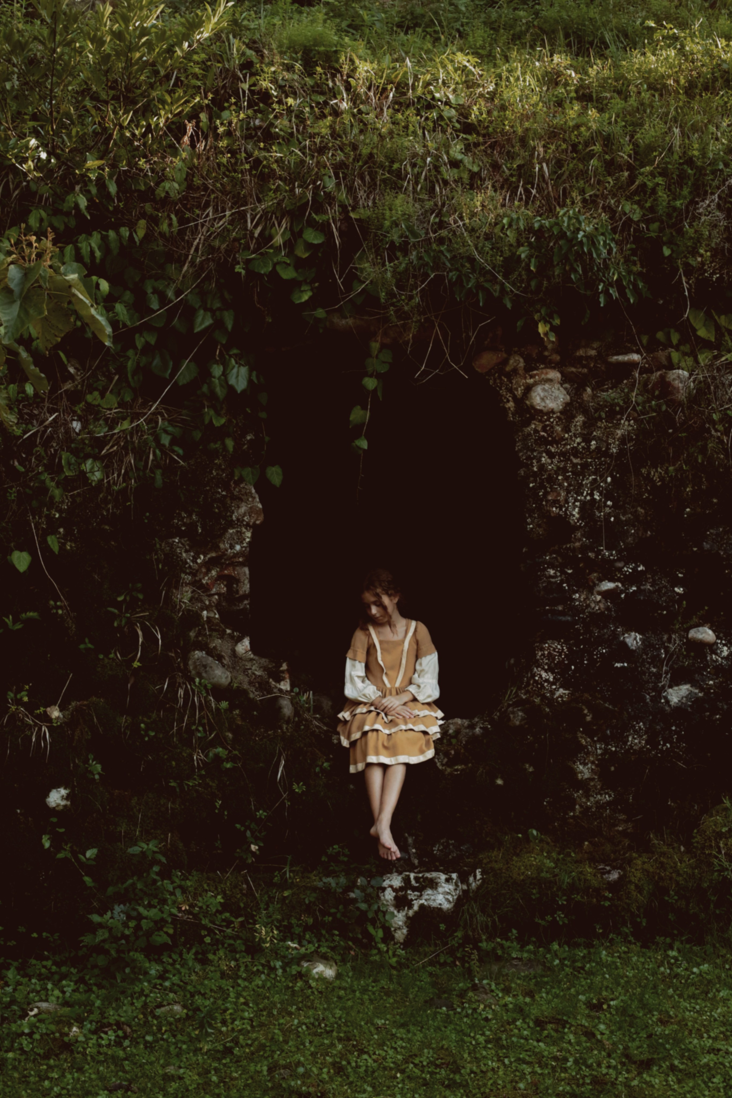 Кинематографическая съемка. Старик и дети. Ekaterina Beridze