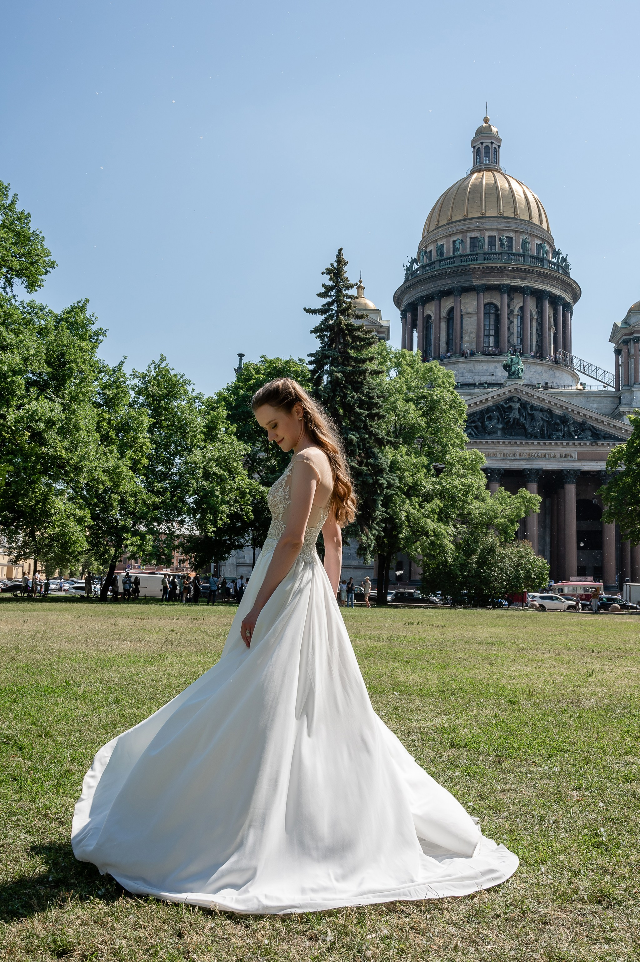 Зеркальный дворик. Свадебный и семейный фотограф из Санкт-Петербурга Климов Анатолий