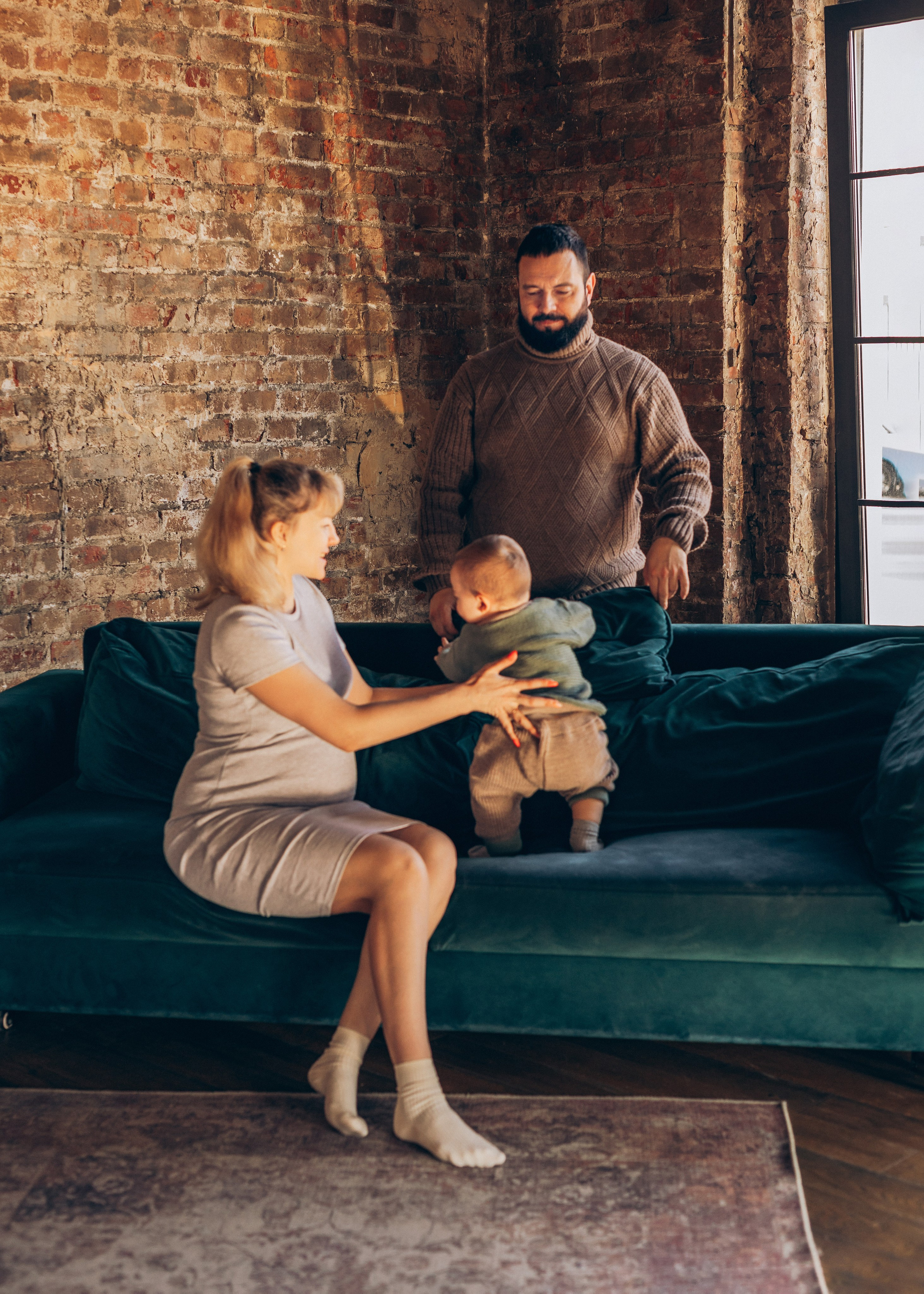 Оля, Леша и Димулька. Семейный фотограф В Москве Александра Дейкун