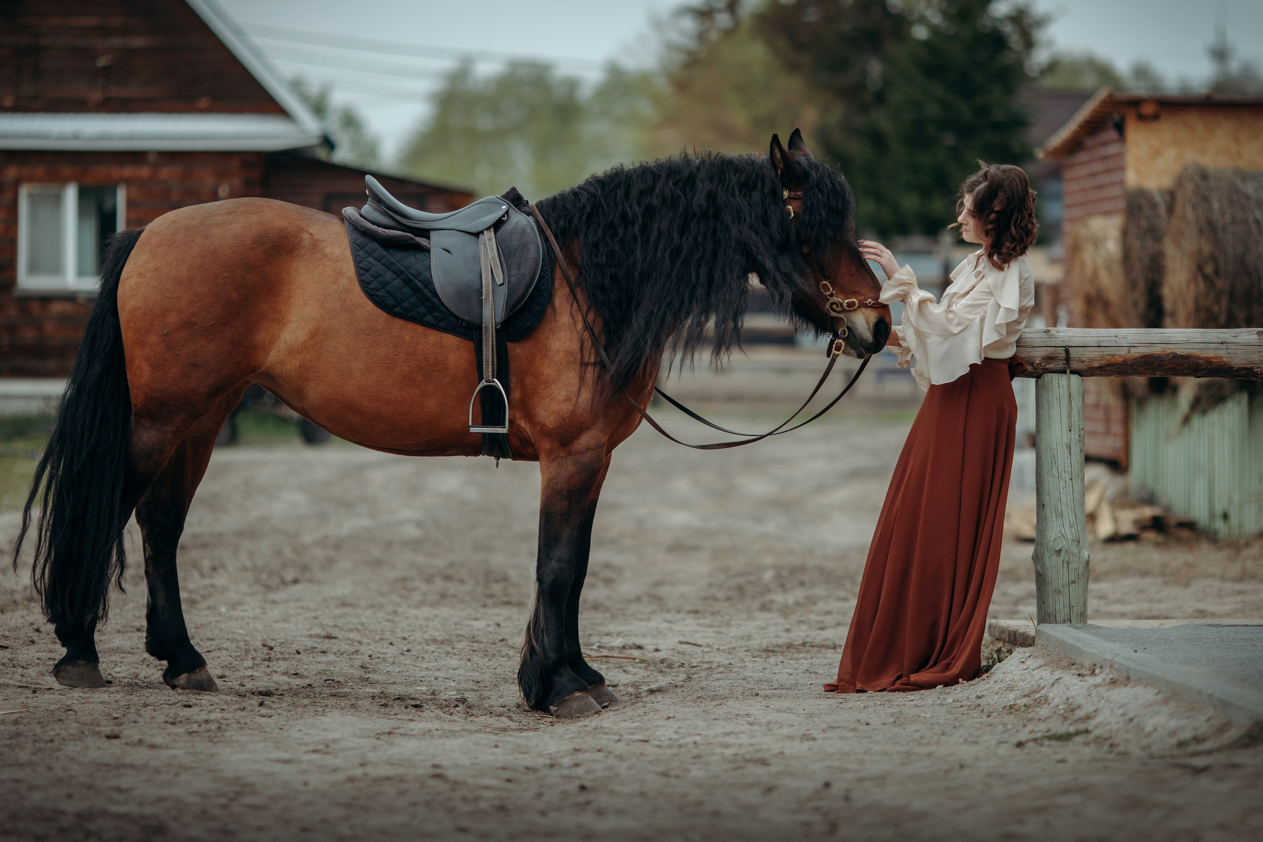 Евгения и Халветта. Анна Молчанова конный фотограф в Тюмени | фотосессии с лошадьми Тюмень