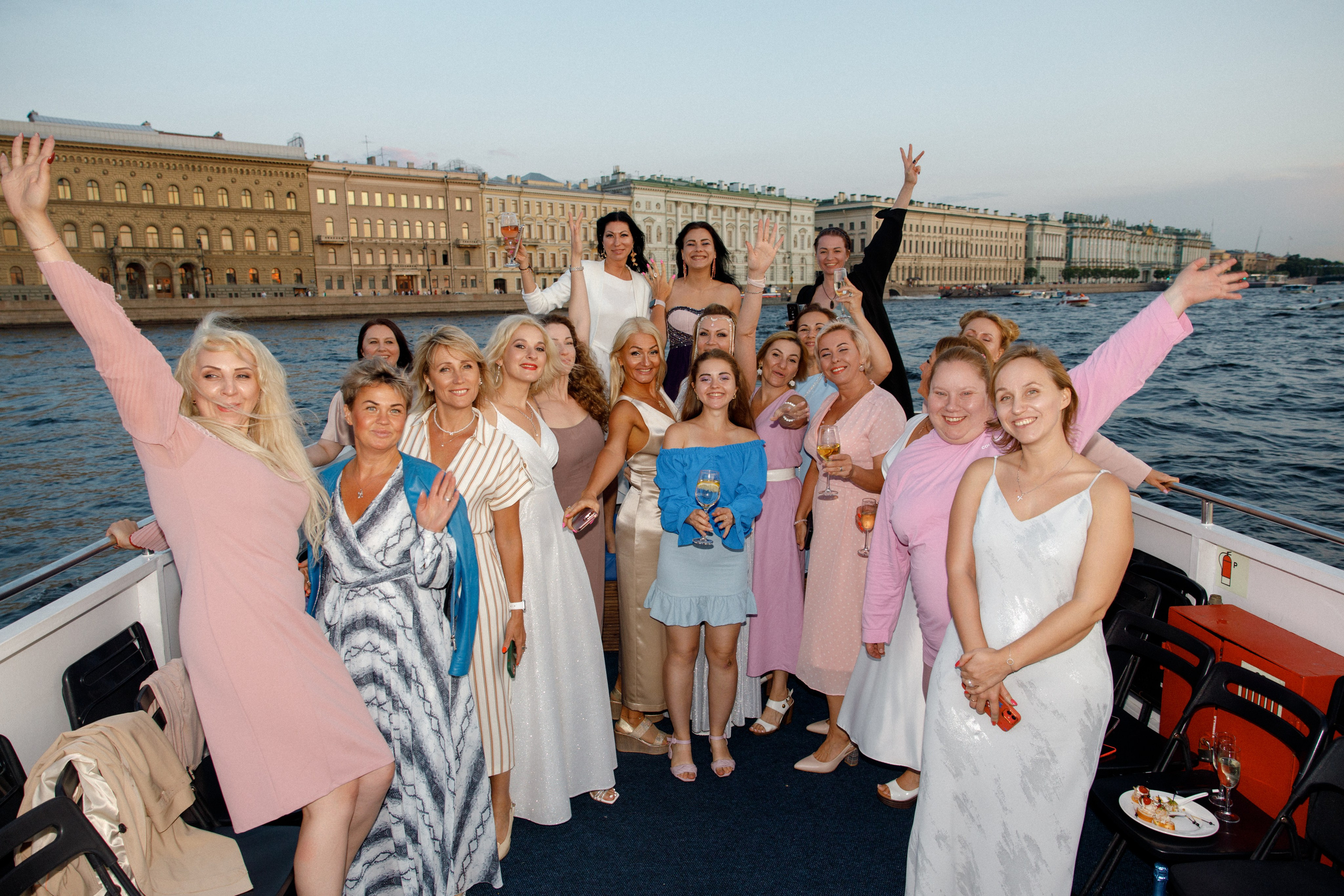 Морская прогулка. Девичник. Фотограф Ксения Третьякова, Санкт-Петербург