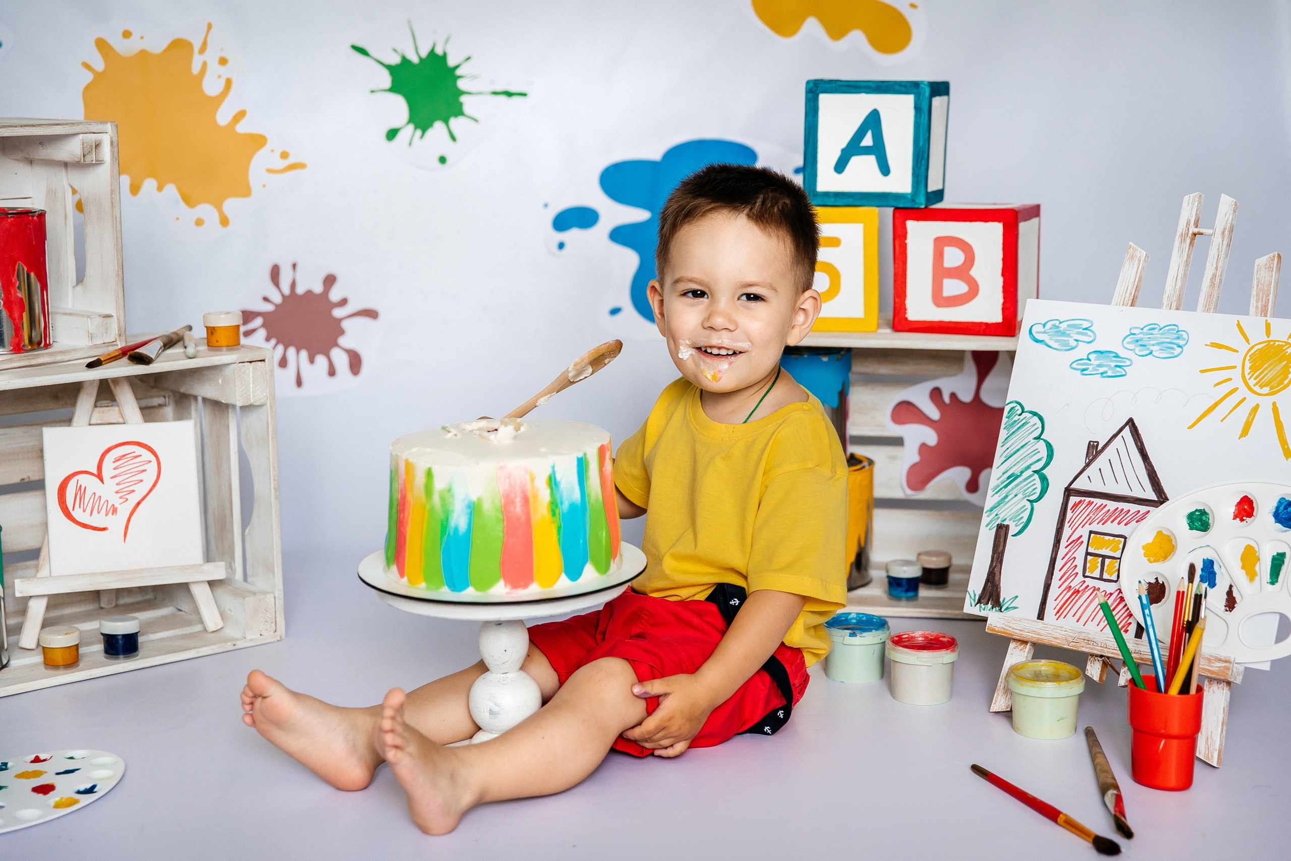 Краски. Детский фотограф, выпускные альбомы в Нижнем Новгороде Бодягина Мария