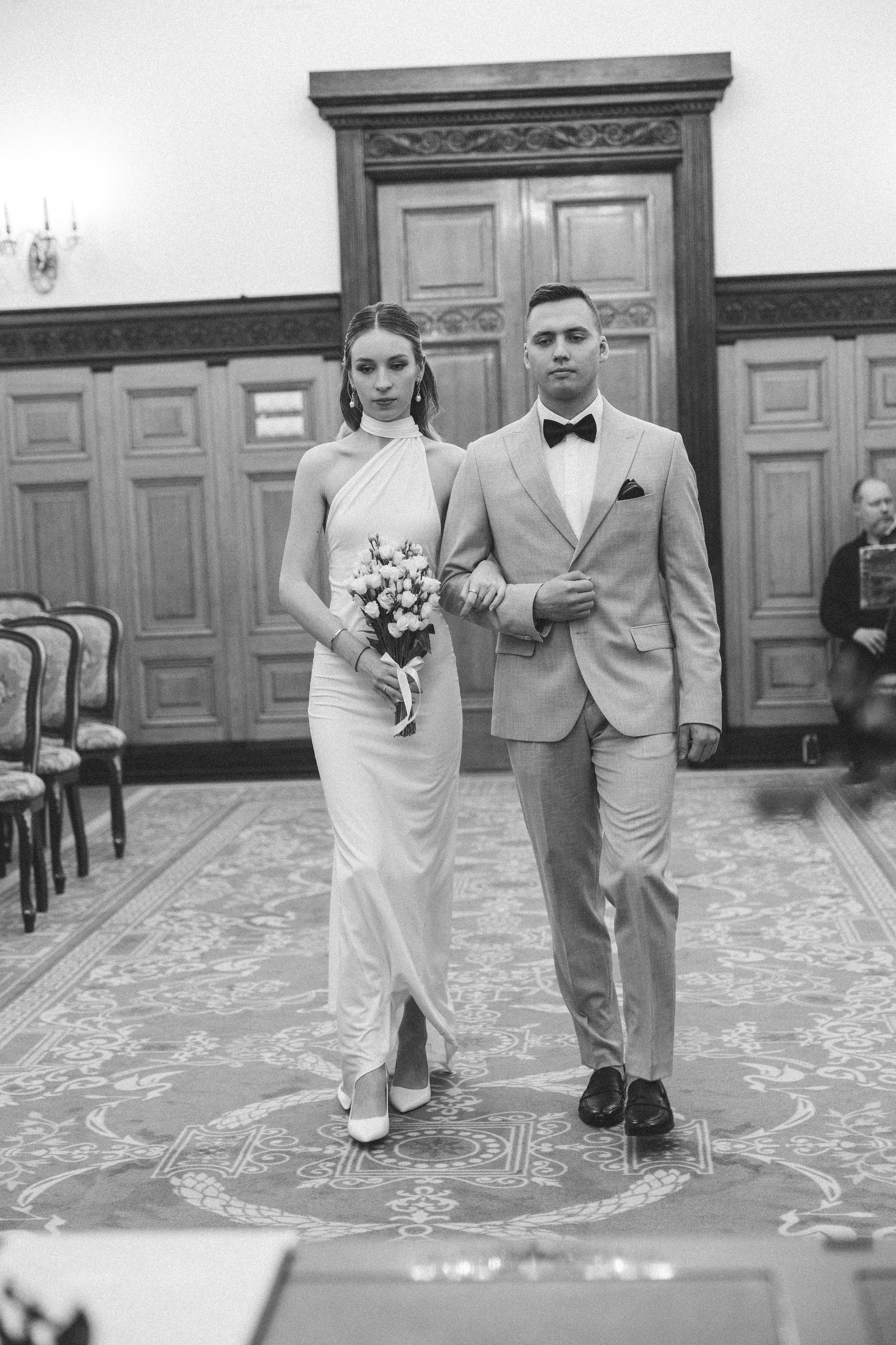 Регистрация брака и фотосессия в Грибоедовском ЗАГСе. Свадебный фотограф в Москве — Оскар Гелманов