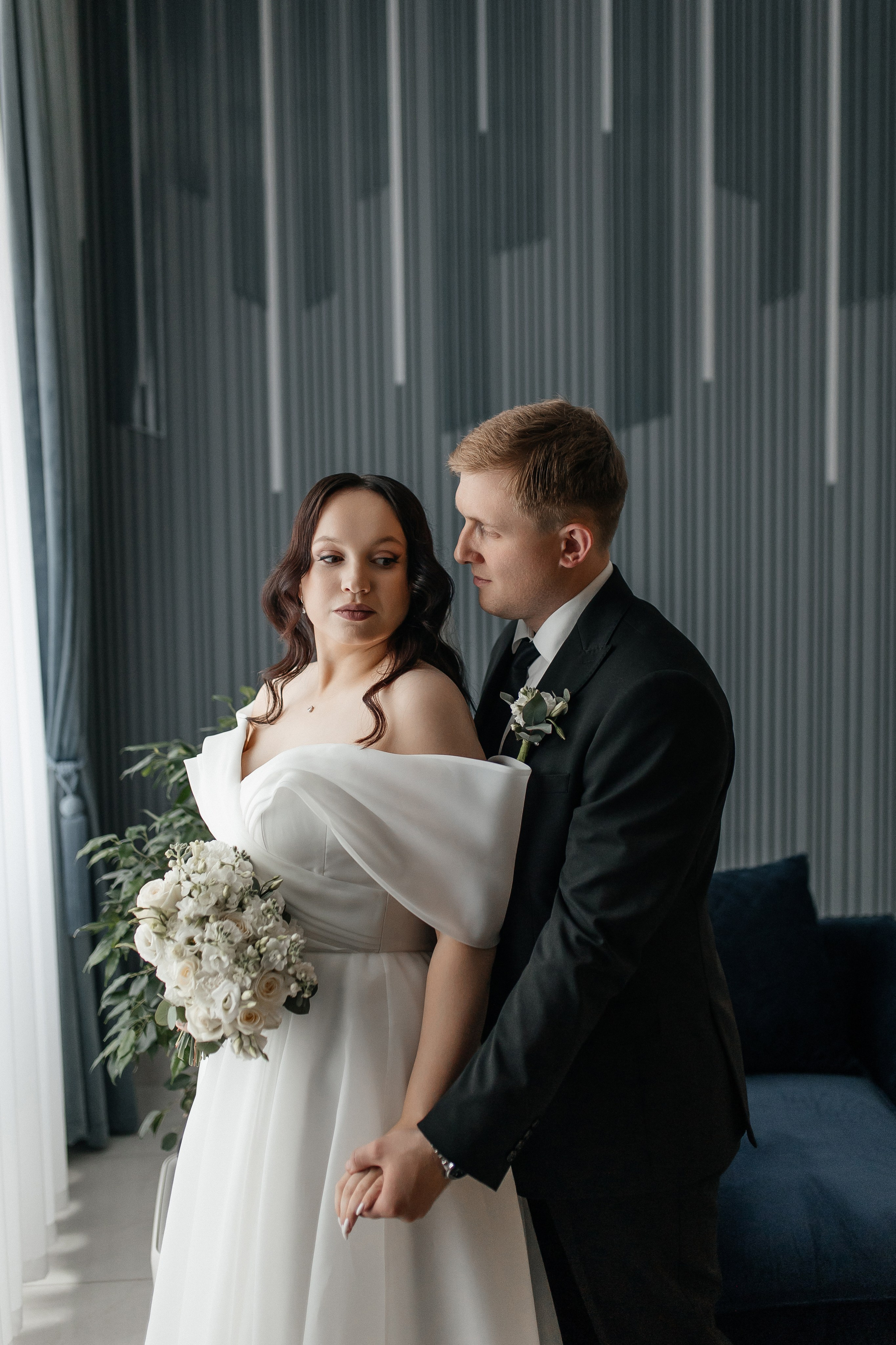 Регистрация брака в Шипиловском Дворце бракосочетания. Свадебный фотограф в Москве Дарья Олендарёва