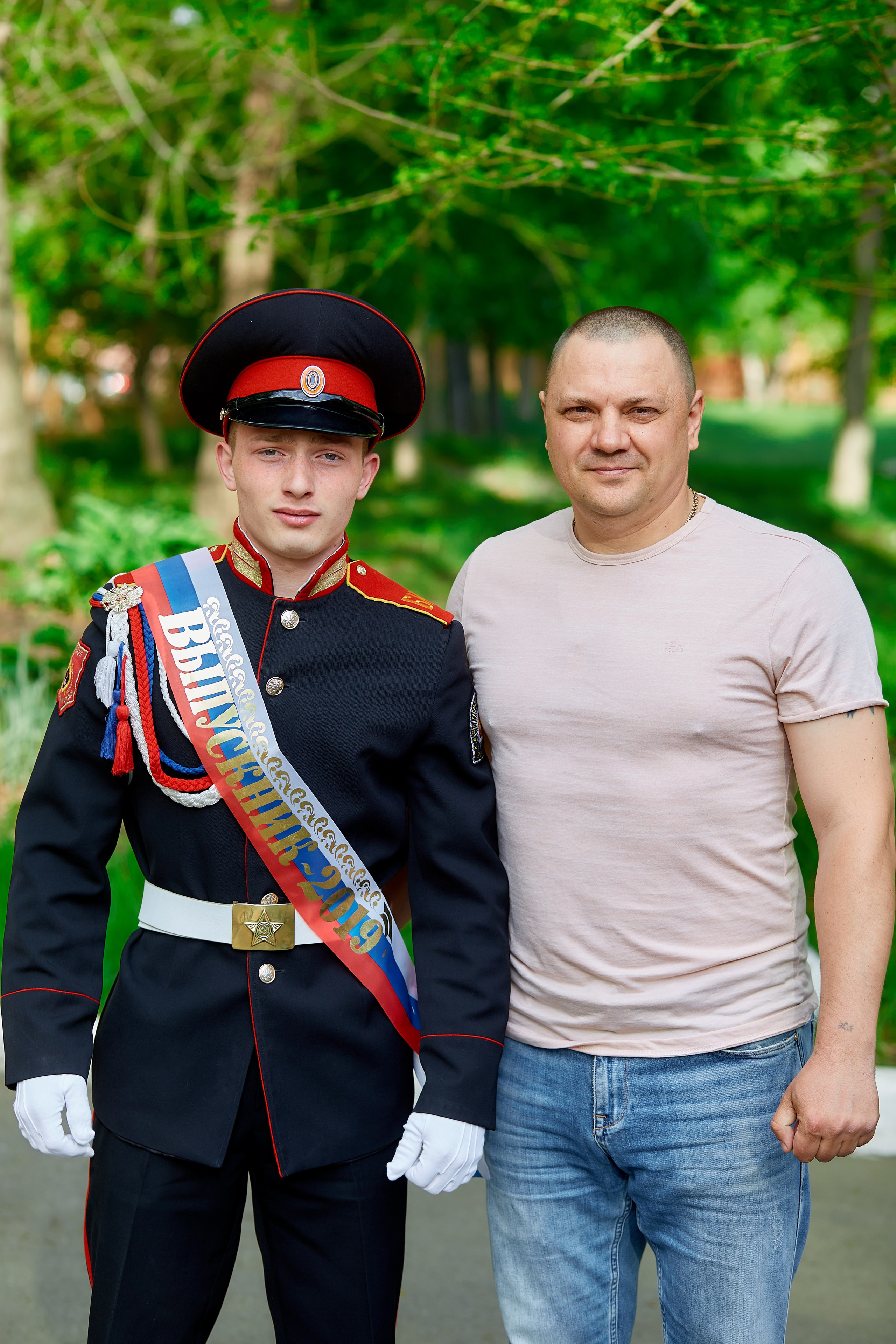 Кадеты последний звонок. Фотограф Вячеслав Фарунин