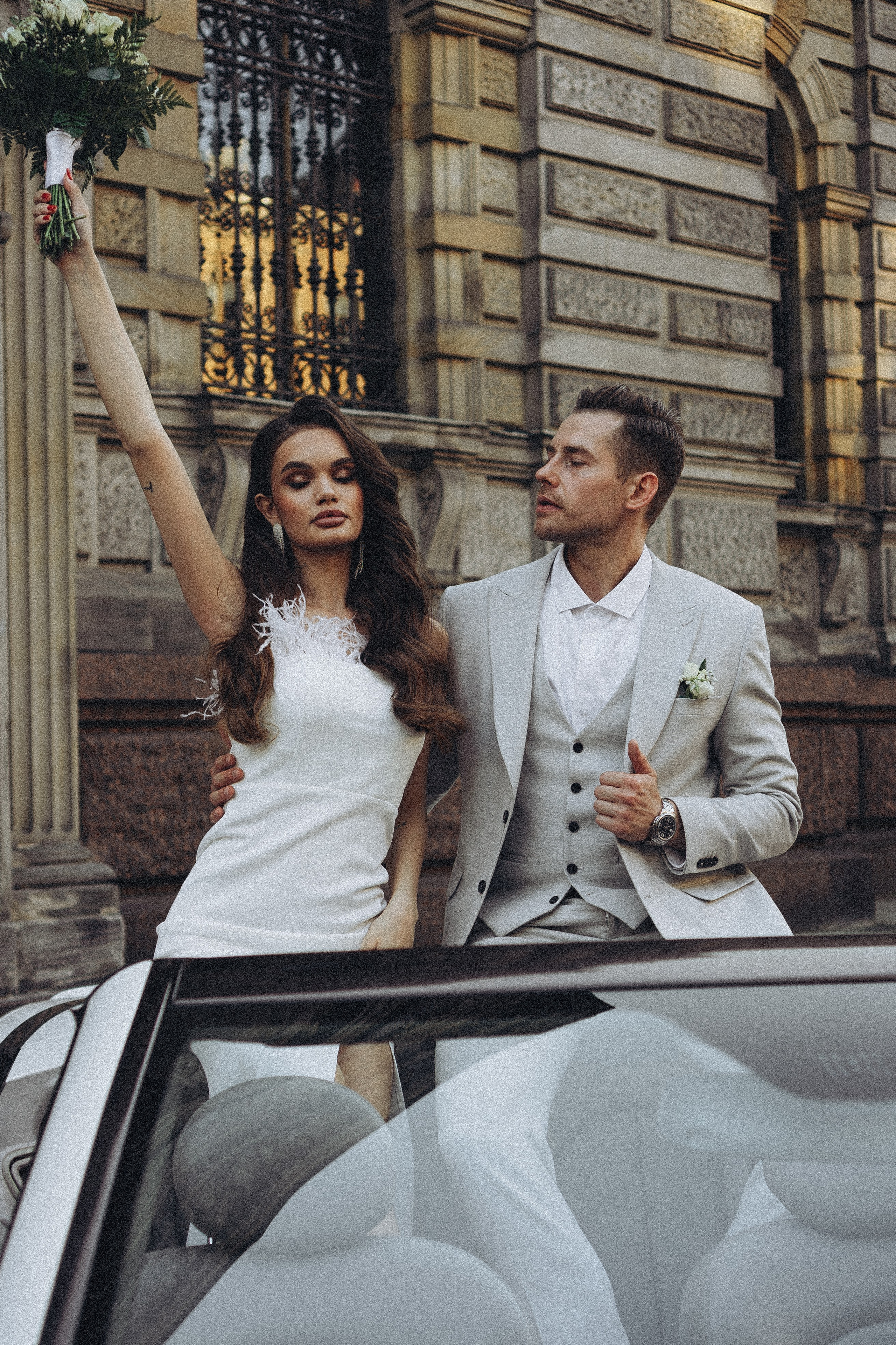 Свадебная сьемка у академии Штиглица. Профессиональный фотограф, Санкт-Петербург — Виктория Богомолова