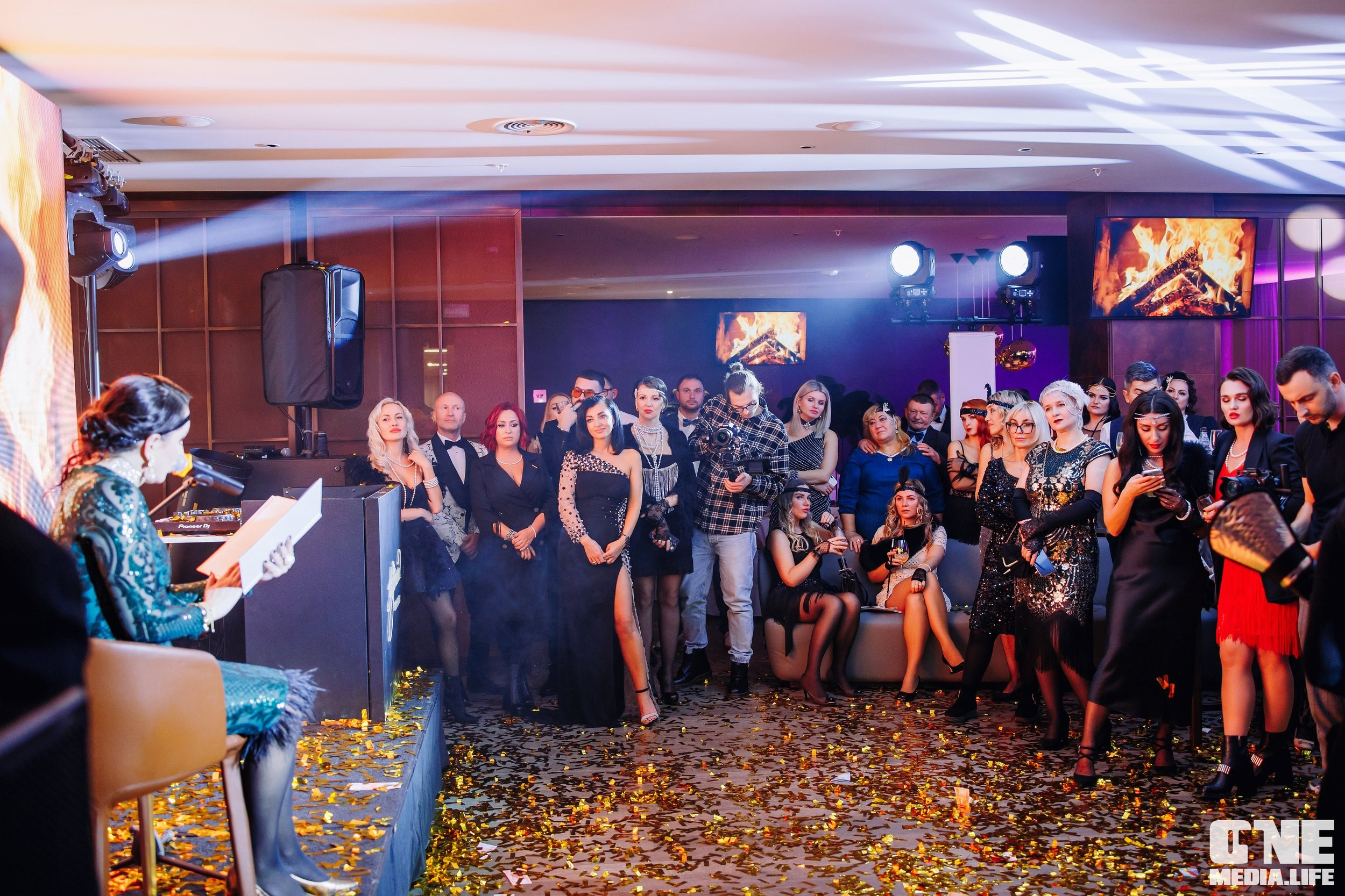 Вечеринка в стиле GATSBY. One Media Life: фоторепортажи, фотоотчеты с мероприятий и заведений