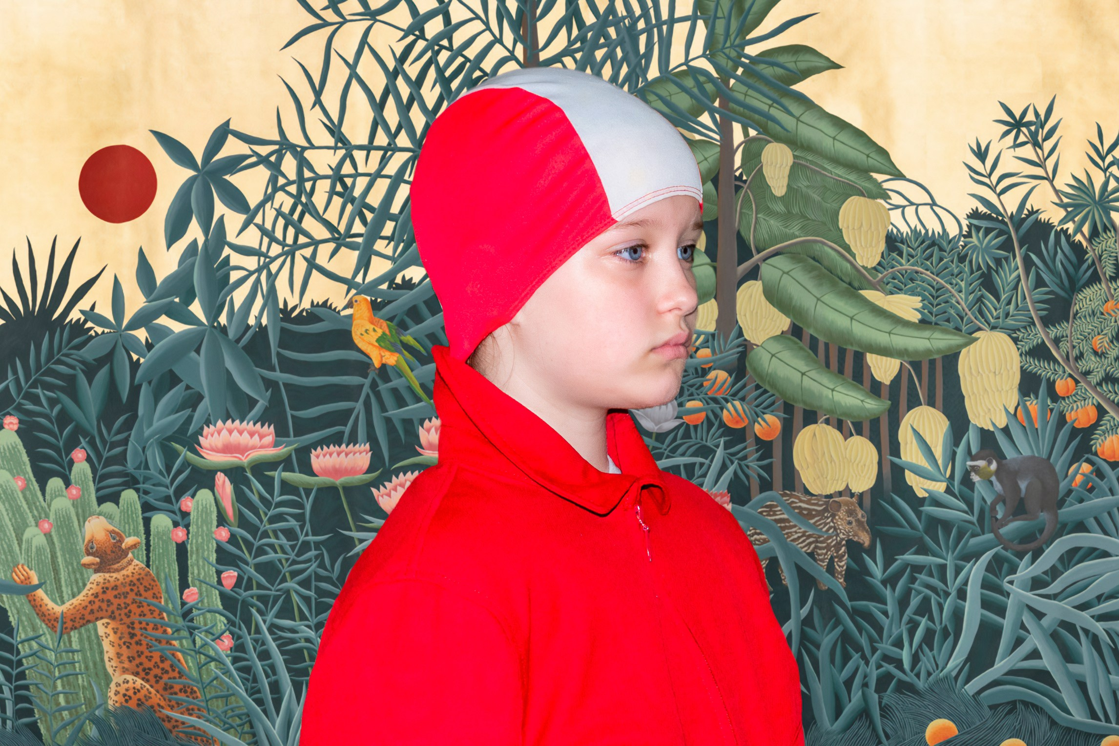 Вдохновляясь Анри Руссо. Портретный фотограф из Омска Инна Пономарева