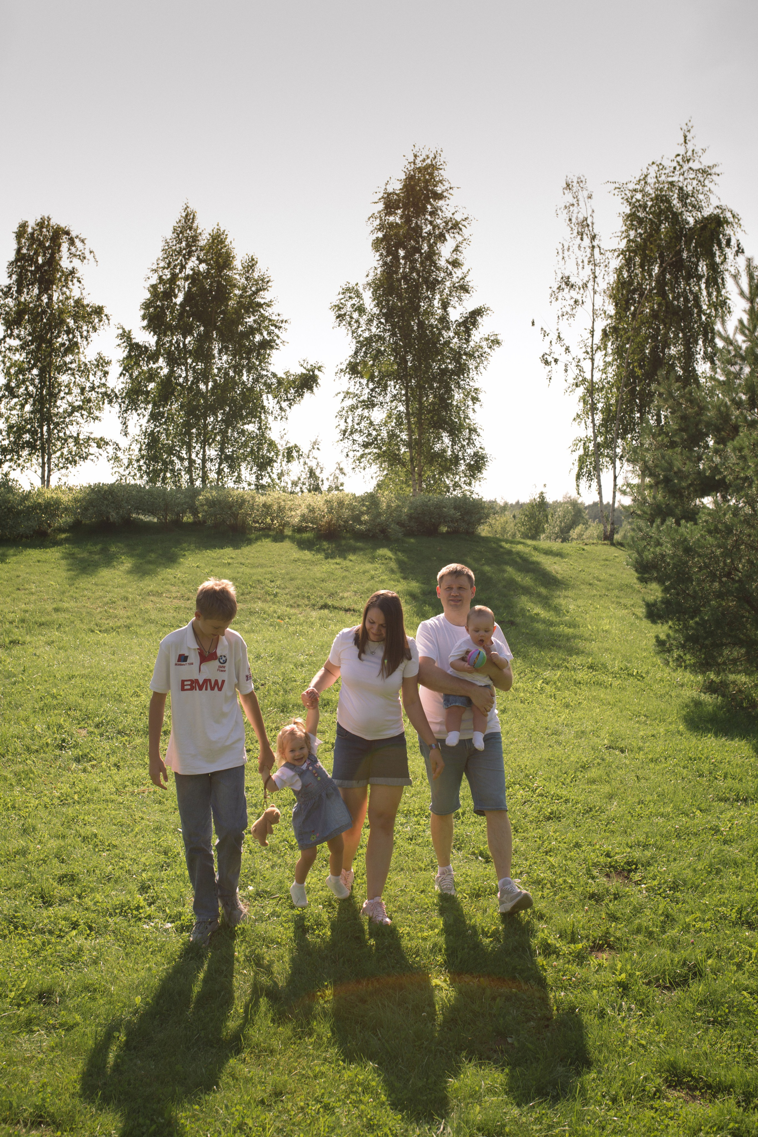 семейная фотосессия в москве в парке