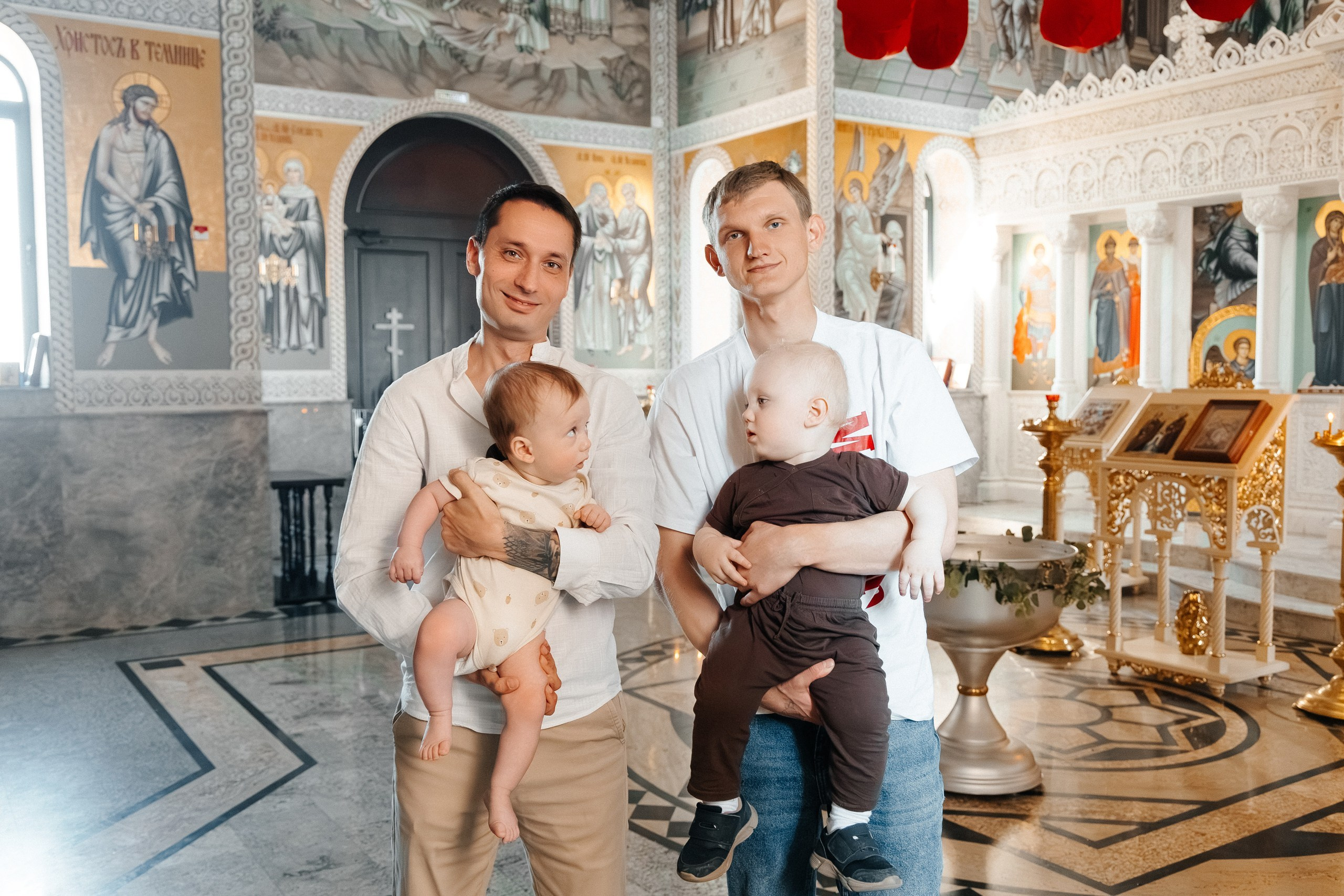 Крещение | Храм в Родных Просторах. Фотограф Марина Верятинская | Краснодар