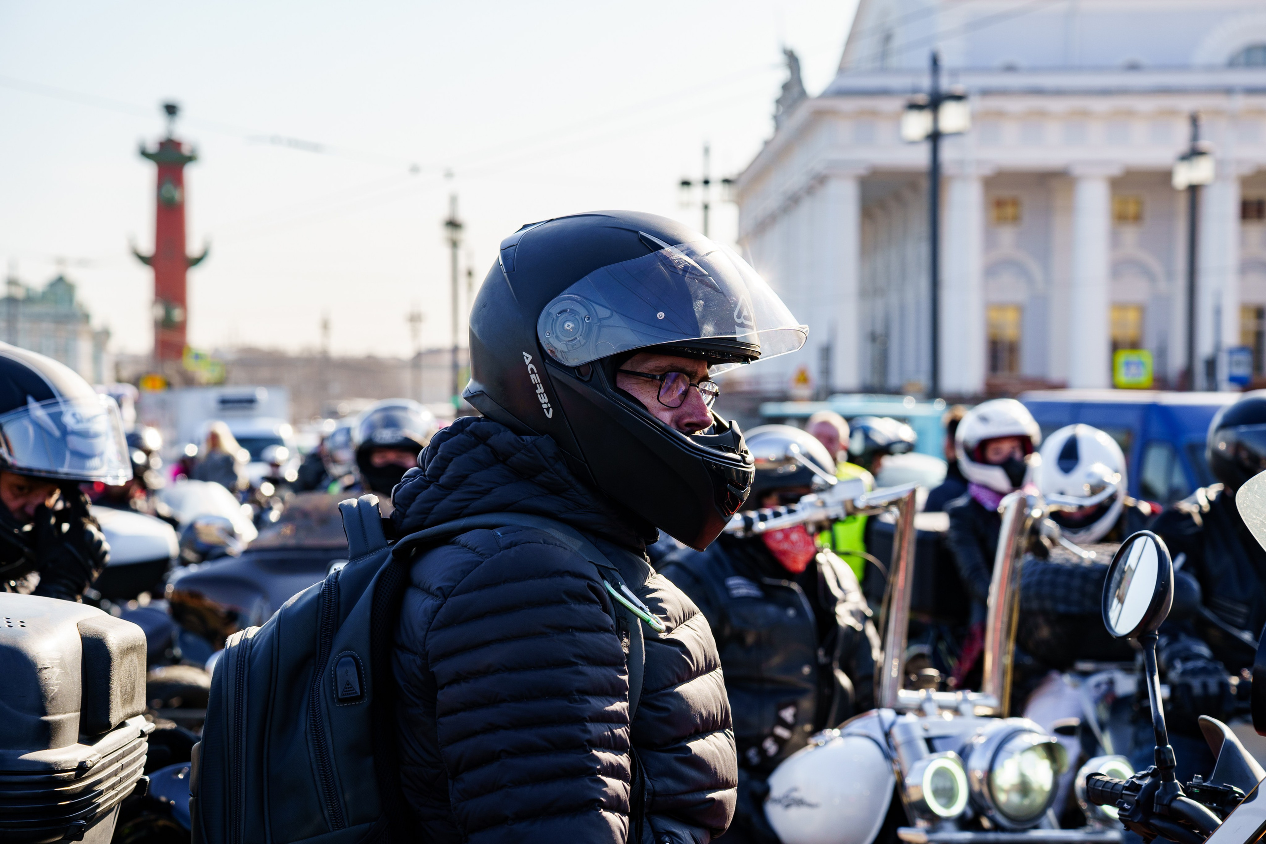 Прохват мотоклуба Norman Riders ч.1. Концертный и репортажный фотограф в Санкт-Петербурге Слава Пахомов