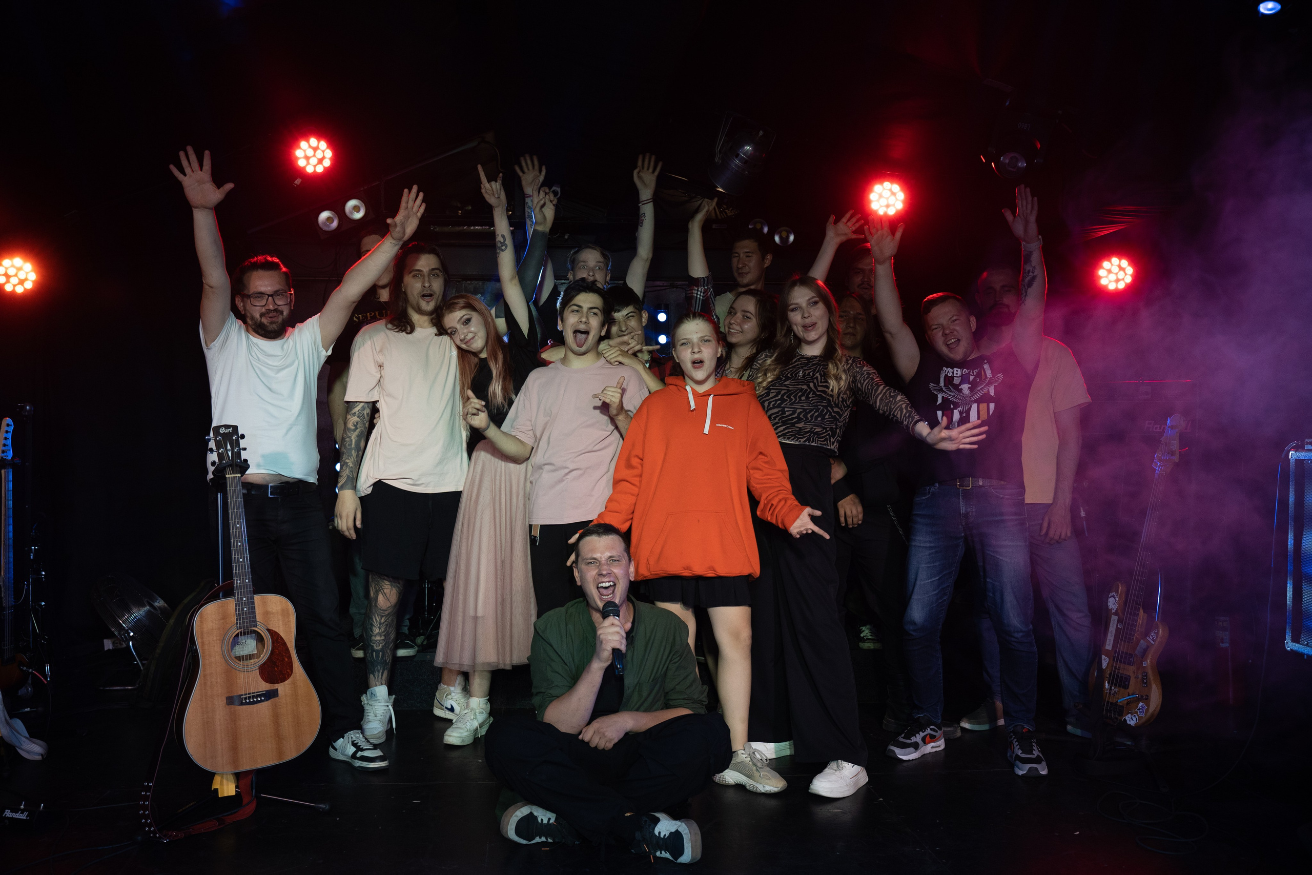 Отчетный концерт НЕшкола гитары|Action club. Концертный и репортажный фотограф в Санкт-Петербурге Слава Пахомов